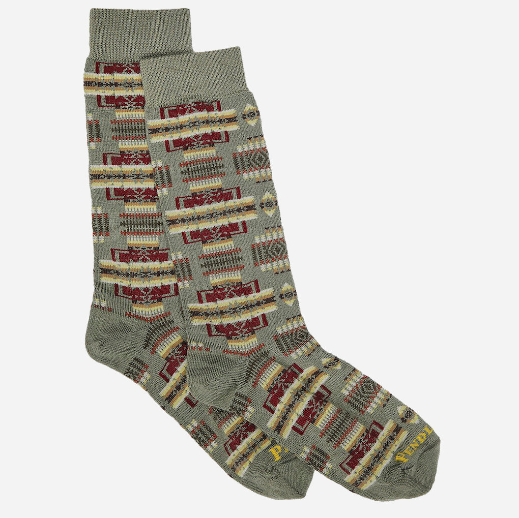Chaussettes en laine mérinos Chief Joseph - Sauge