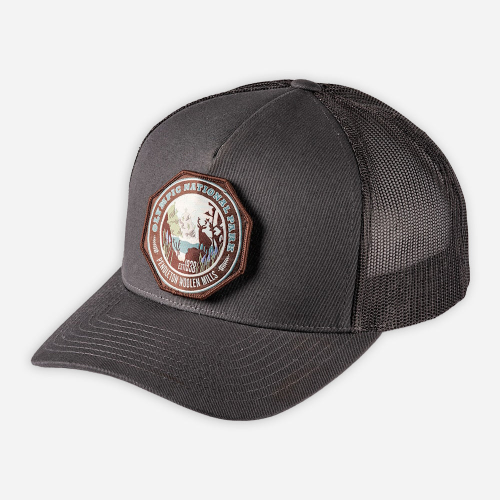 Casquette Trucker Parc National - Anthracite