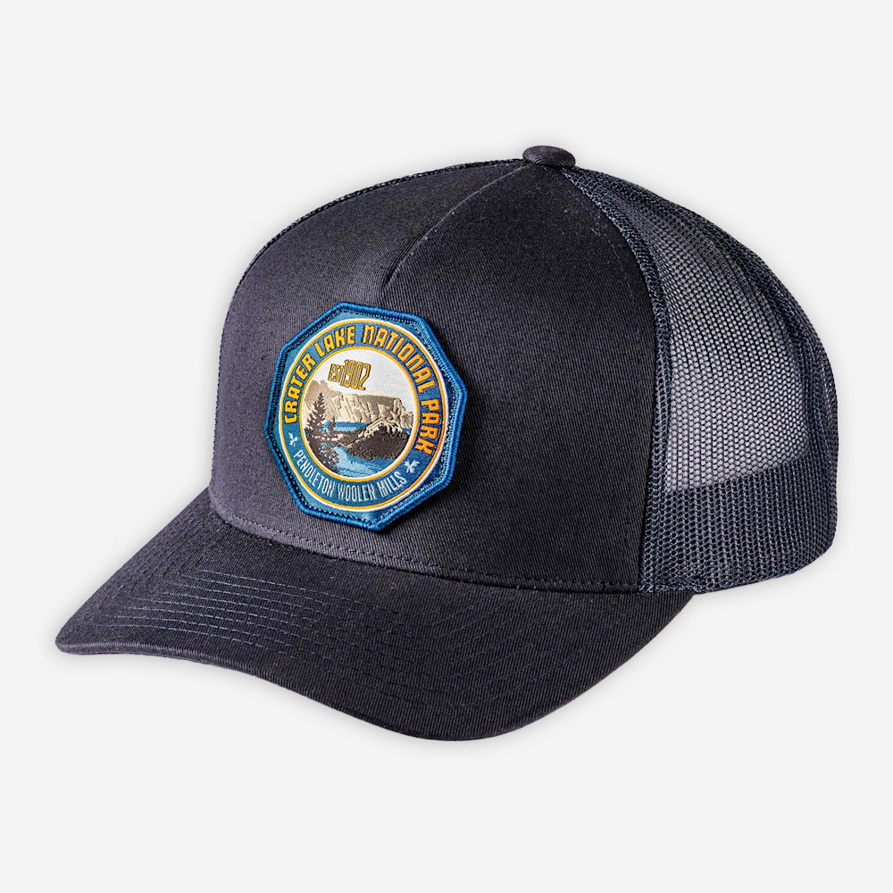 Casquette Trucker Parc National - Bleu Marine