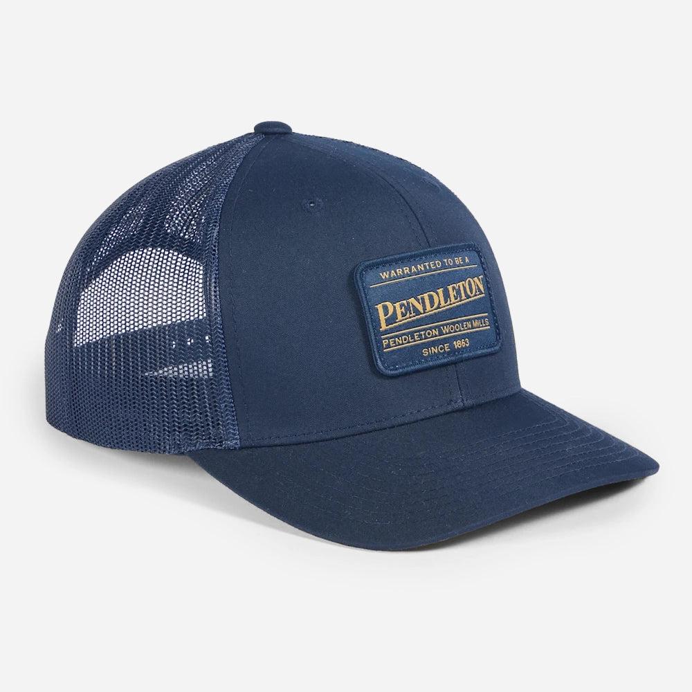 Classic Patch Trucker Hat - Navy