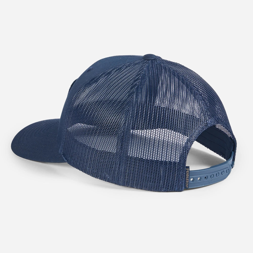 Classic Patch Trucker Hat - Navy