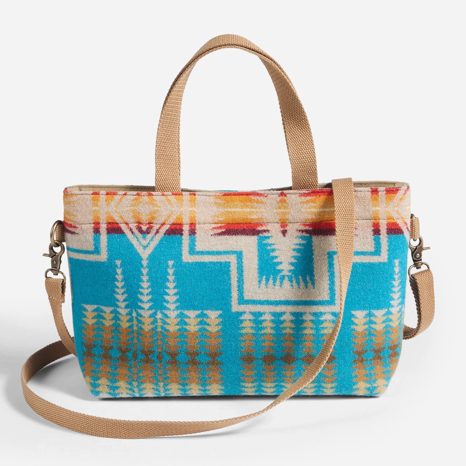 Mini Tote Bag - Harding Turquoise