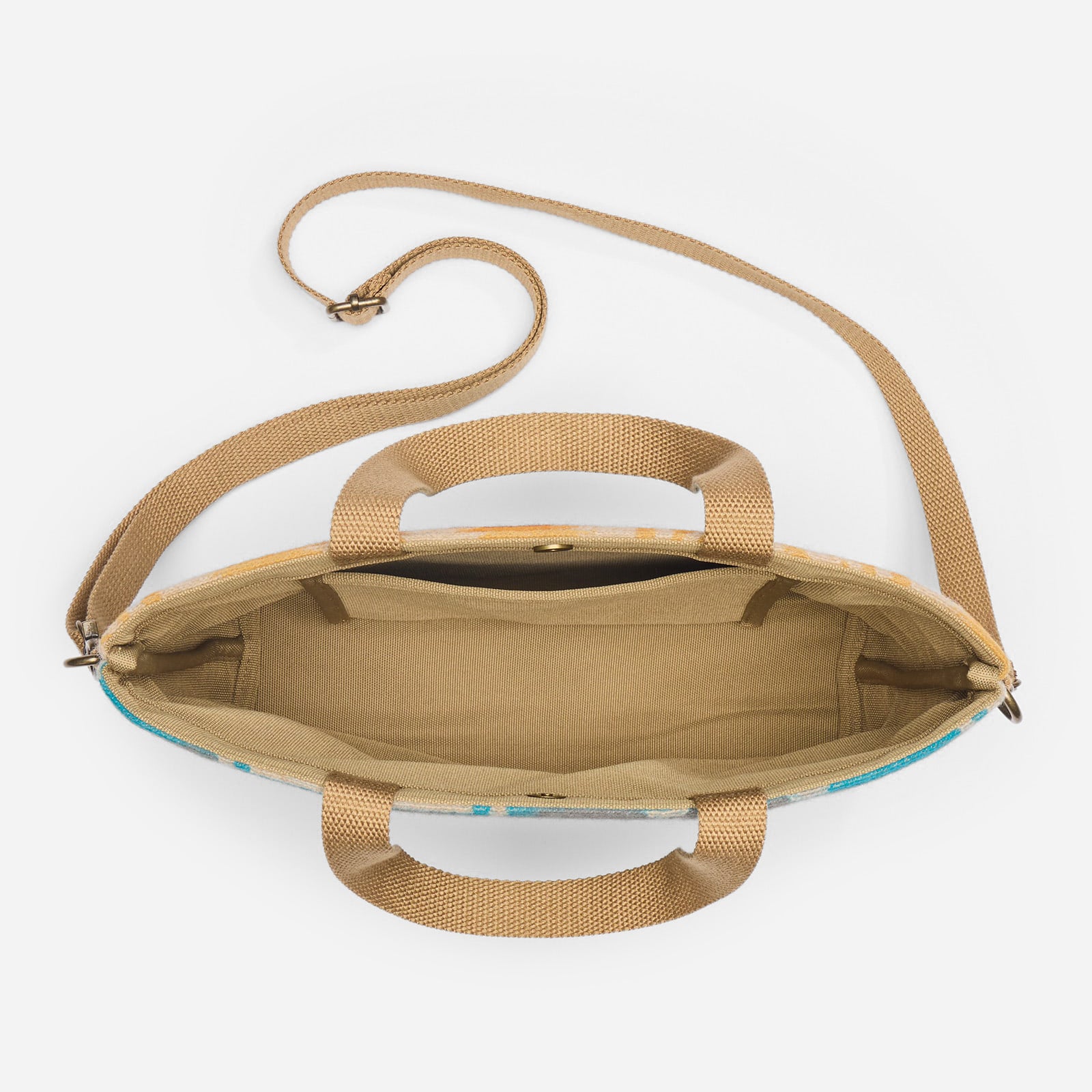 Mini Tote Bag - Harding Turquoise