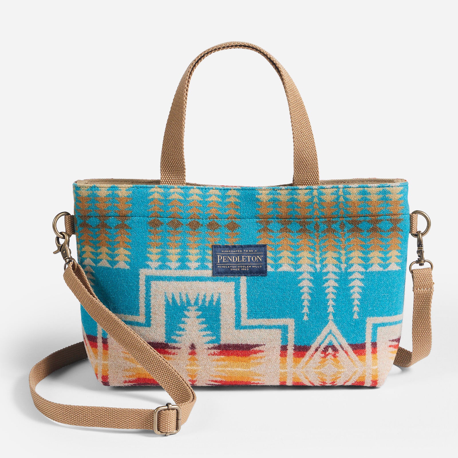Mini Tote Bag - Harding Turquoise