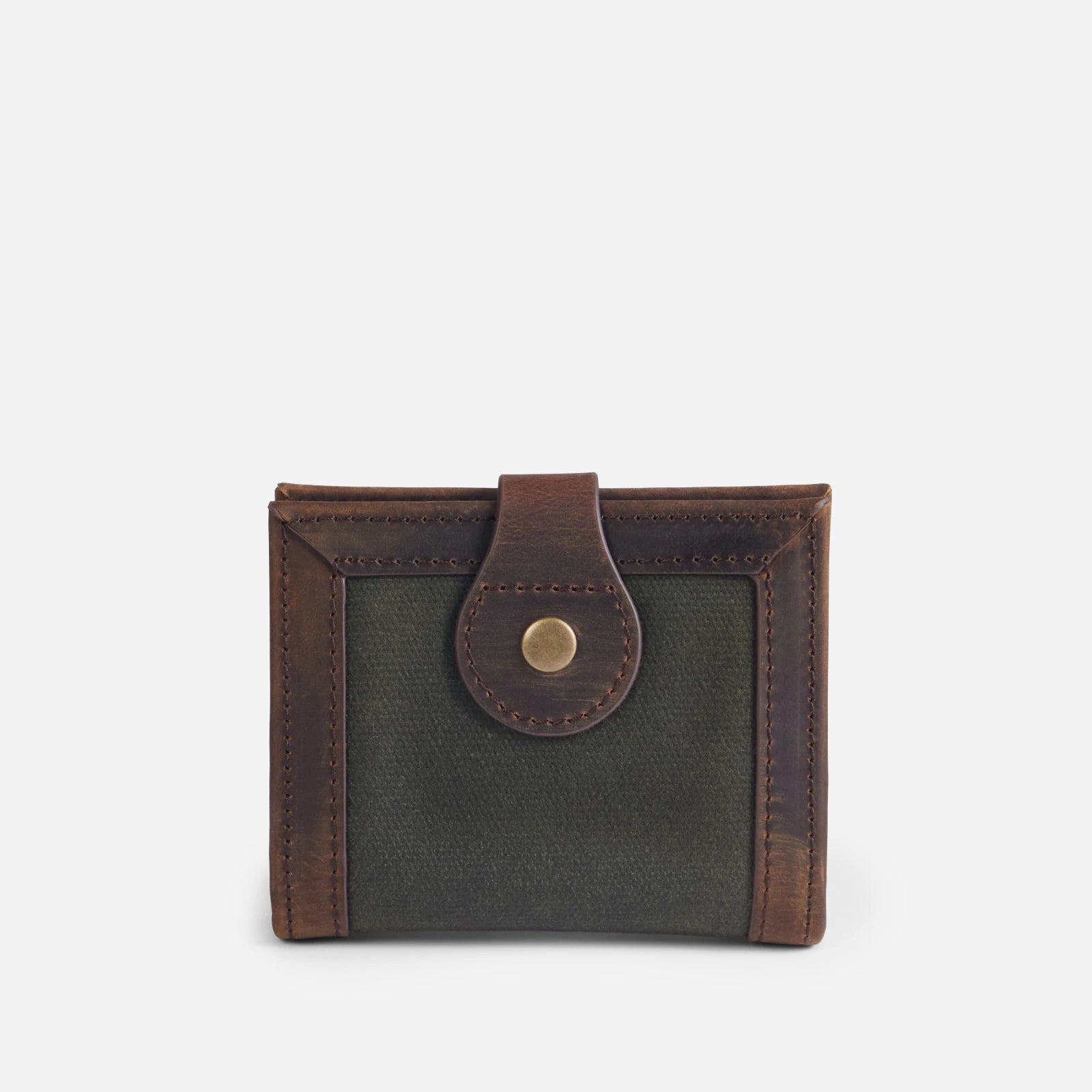 Odyssey Waxed Canvas Wallet - Olive