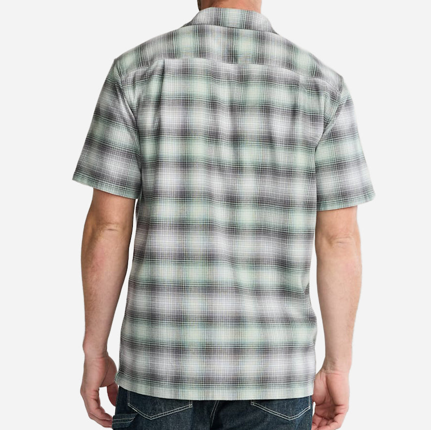 Baja Board Shirt - Charcoal/Grey Plaid