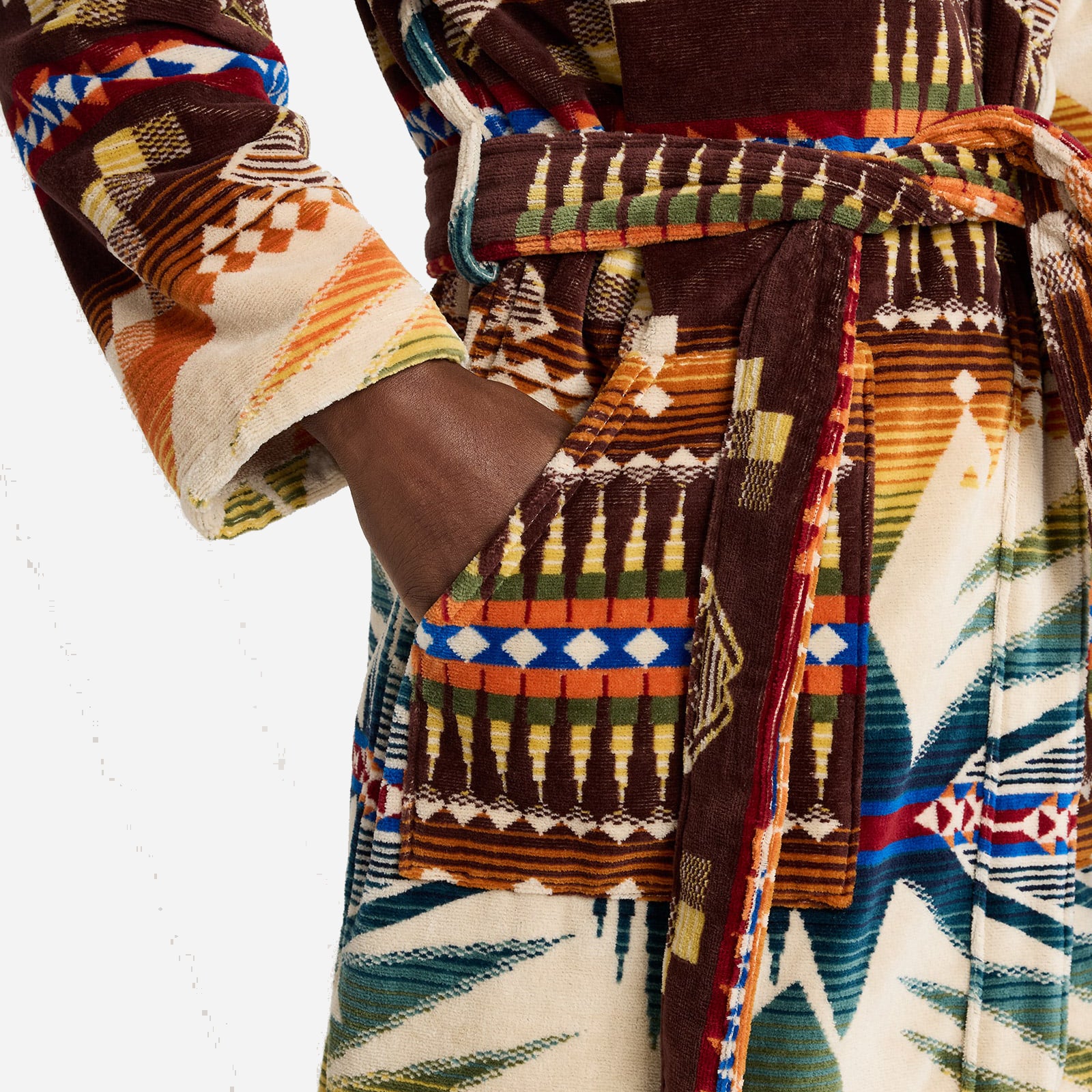 Bath Robe - Mystic Lake Multi