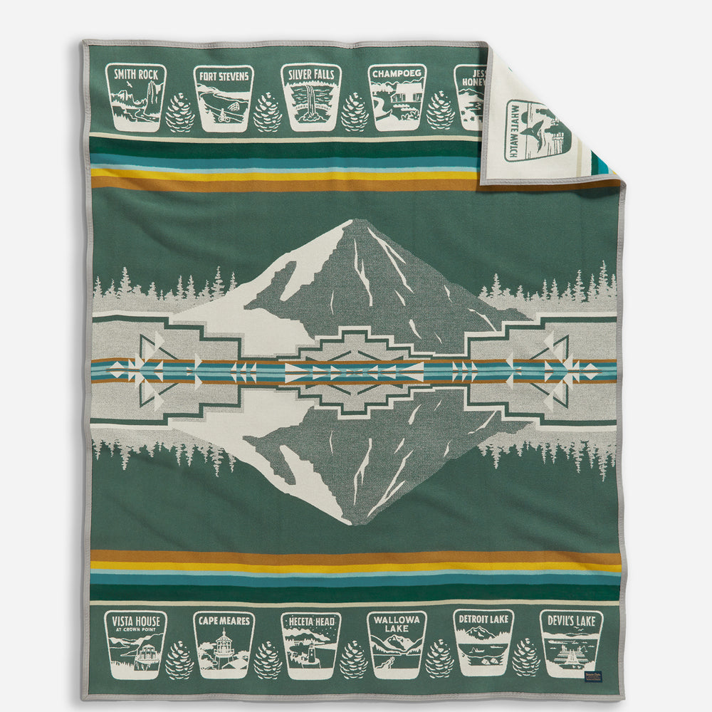 Couverture Jacquard - Forever Oregon