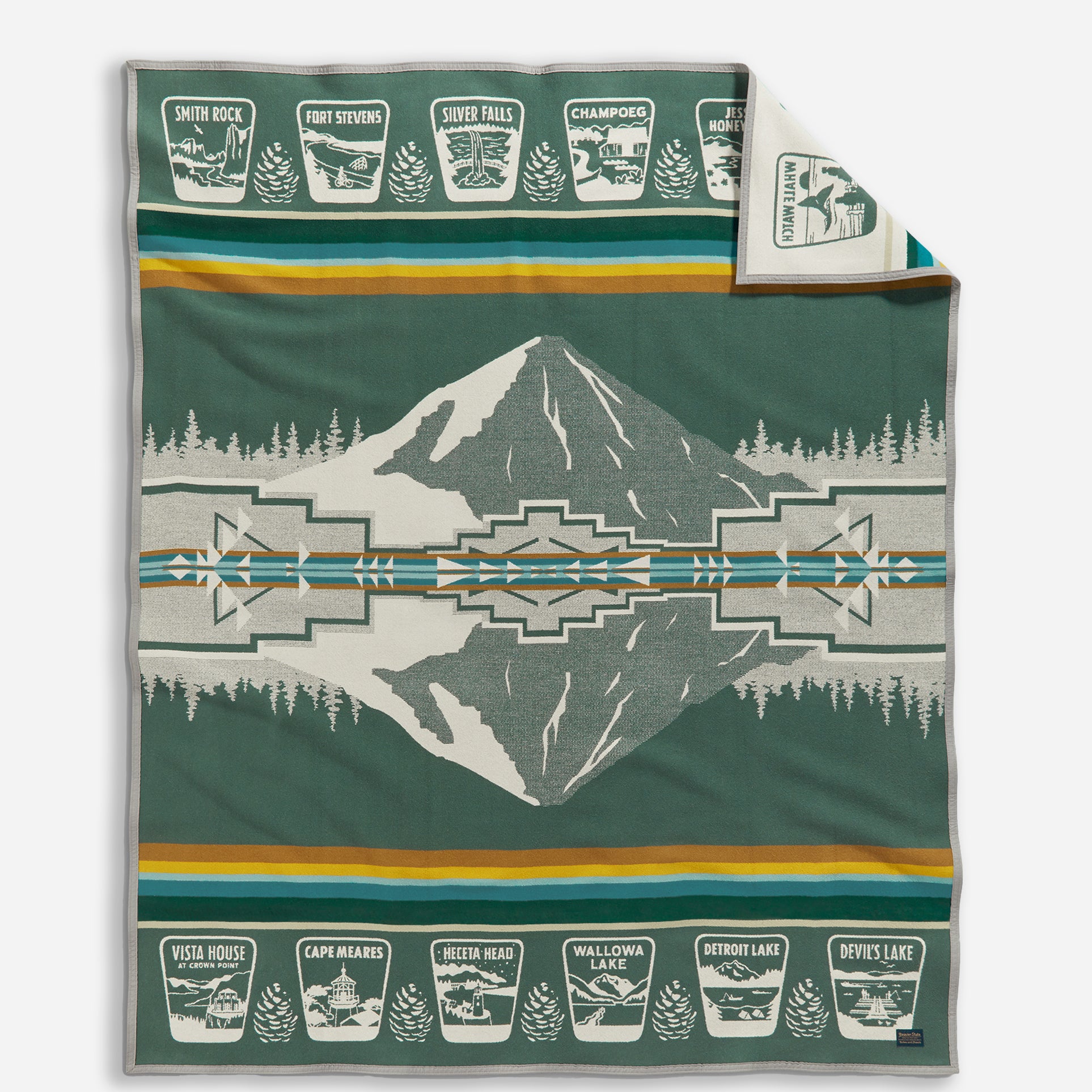 Couverture Jacquard - Forever Oregon