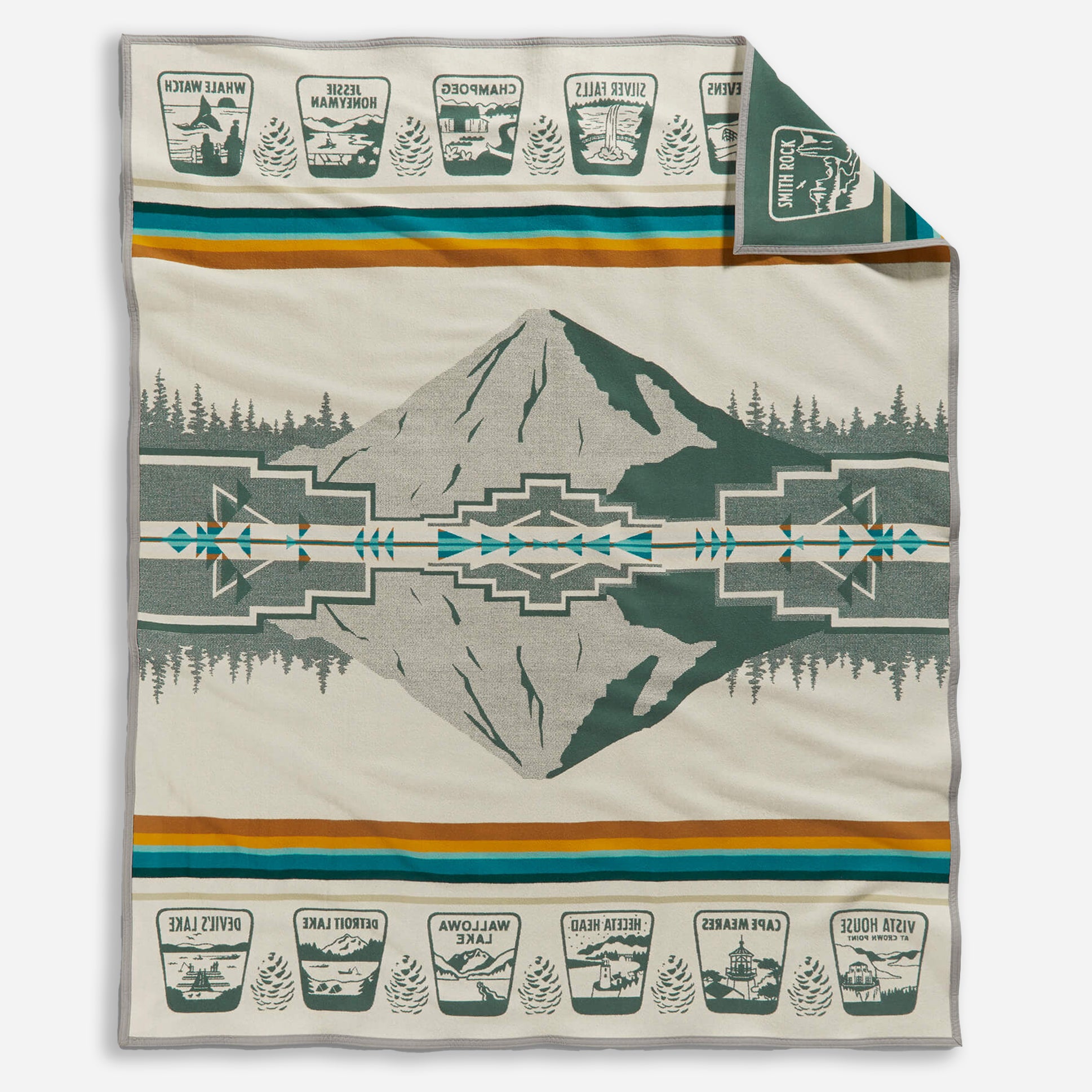 Couverture Jacquard - Forever Oregon