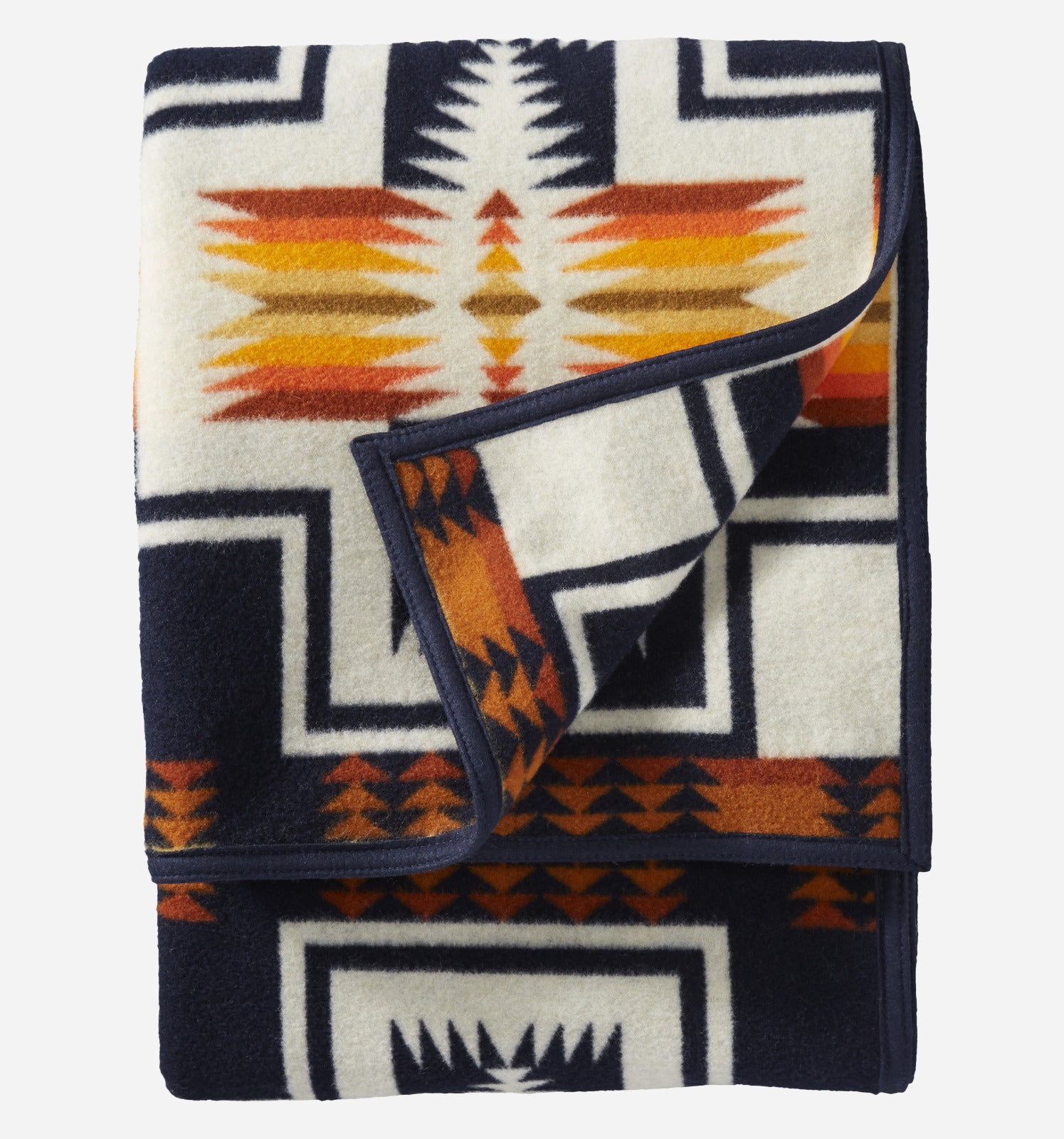 Jacquard Blanket - Harding Navy