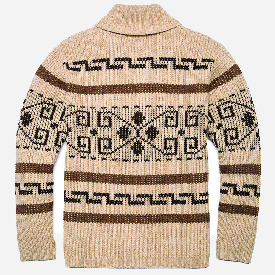 Der Original Westerley Pullover – Hellbraun/Braun