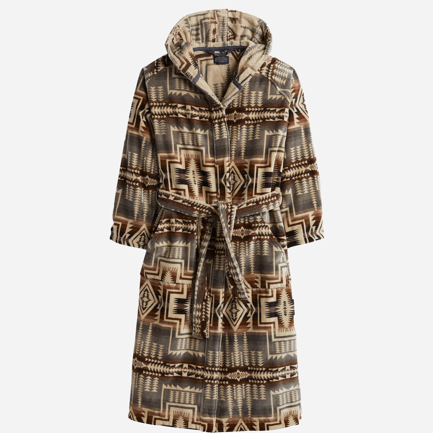 BATH ROBE - HARDING STAR GREY