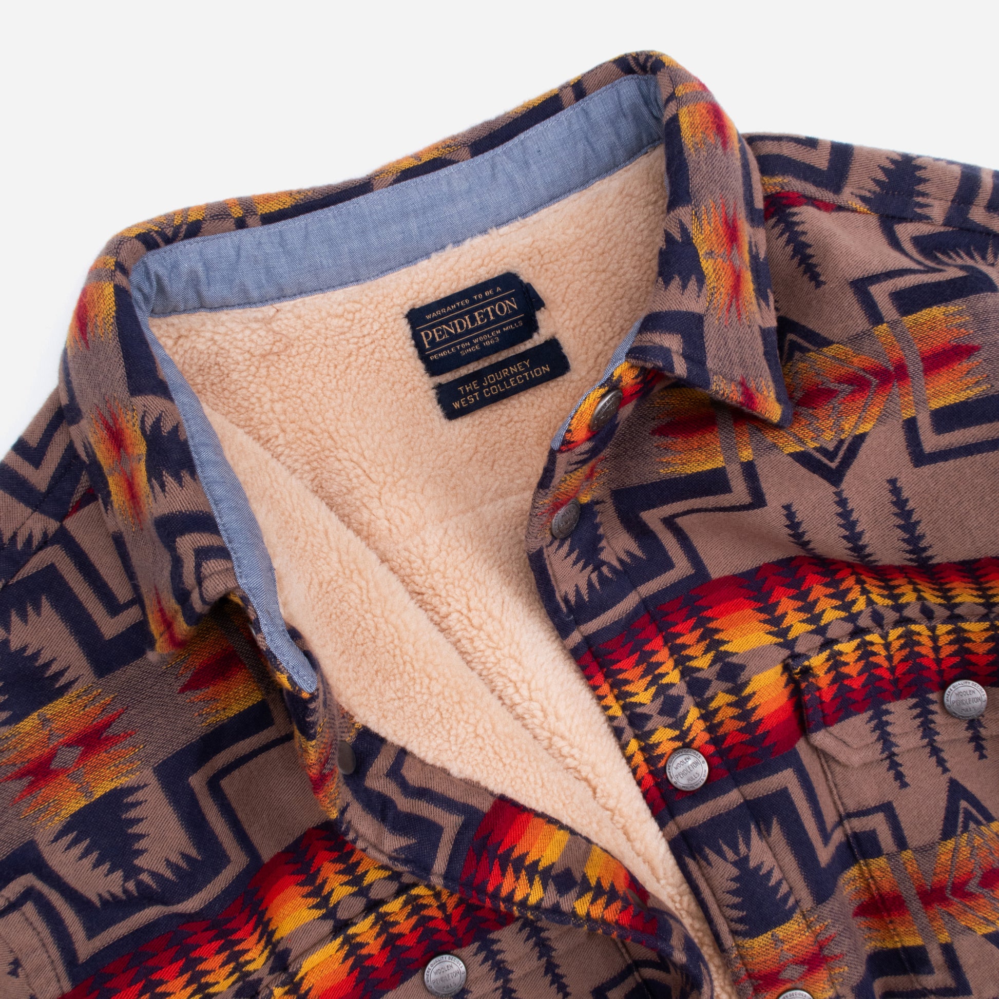 Bay City Sherpa Jacket - Harding Navy