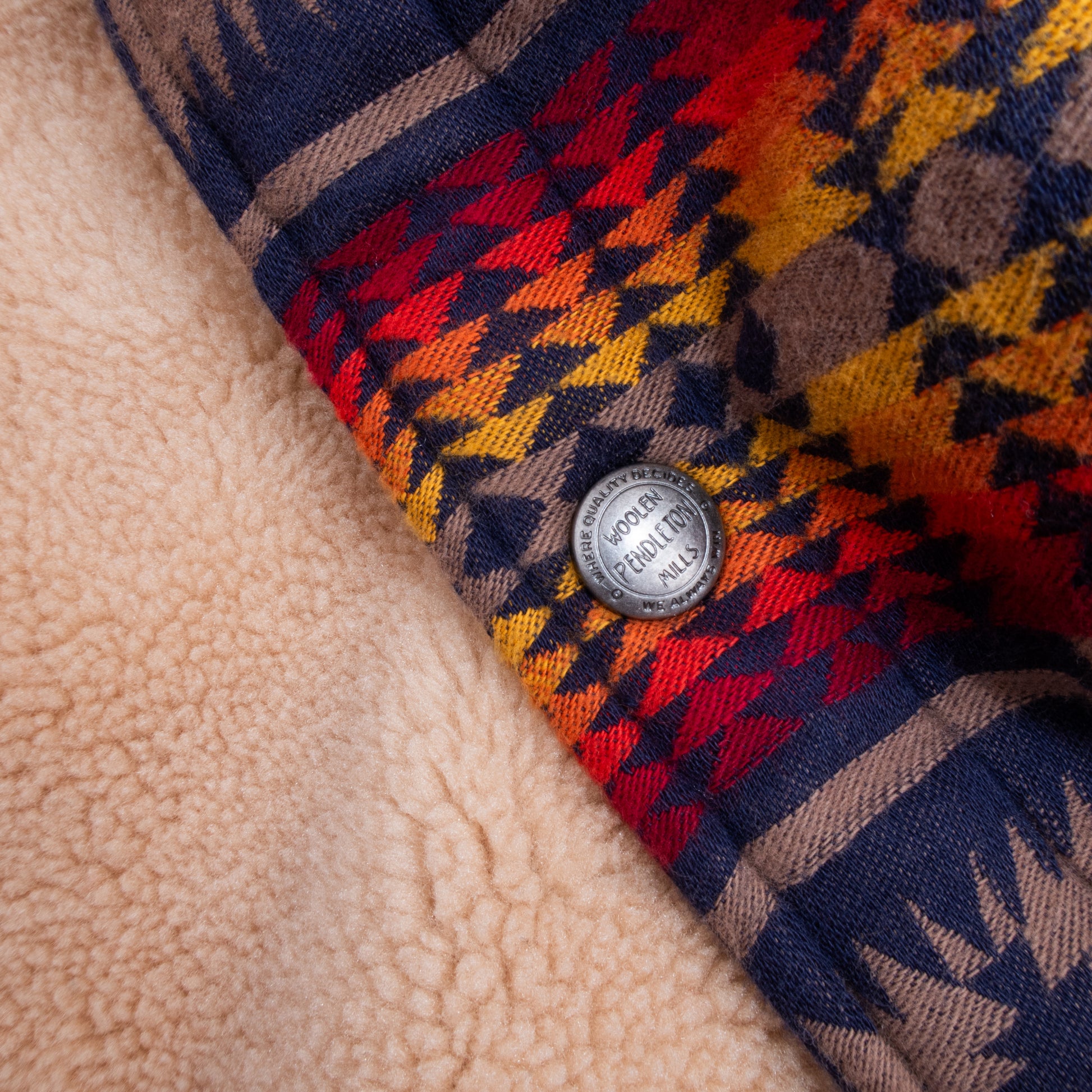 Bay City Sherpa Jacket - Harding Navy