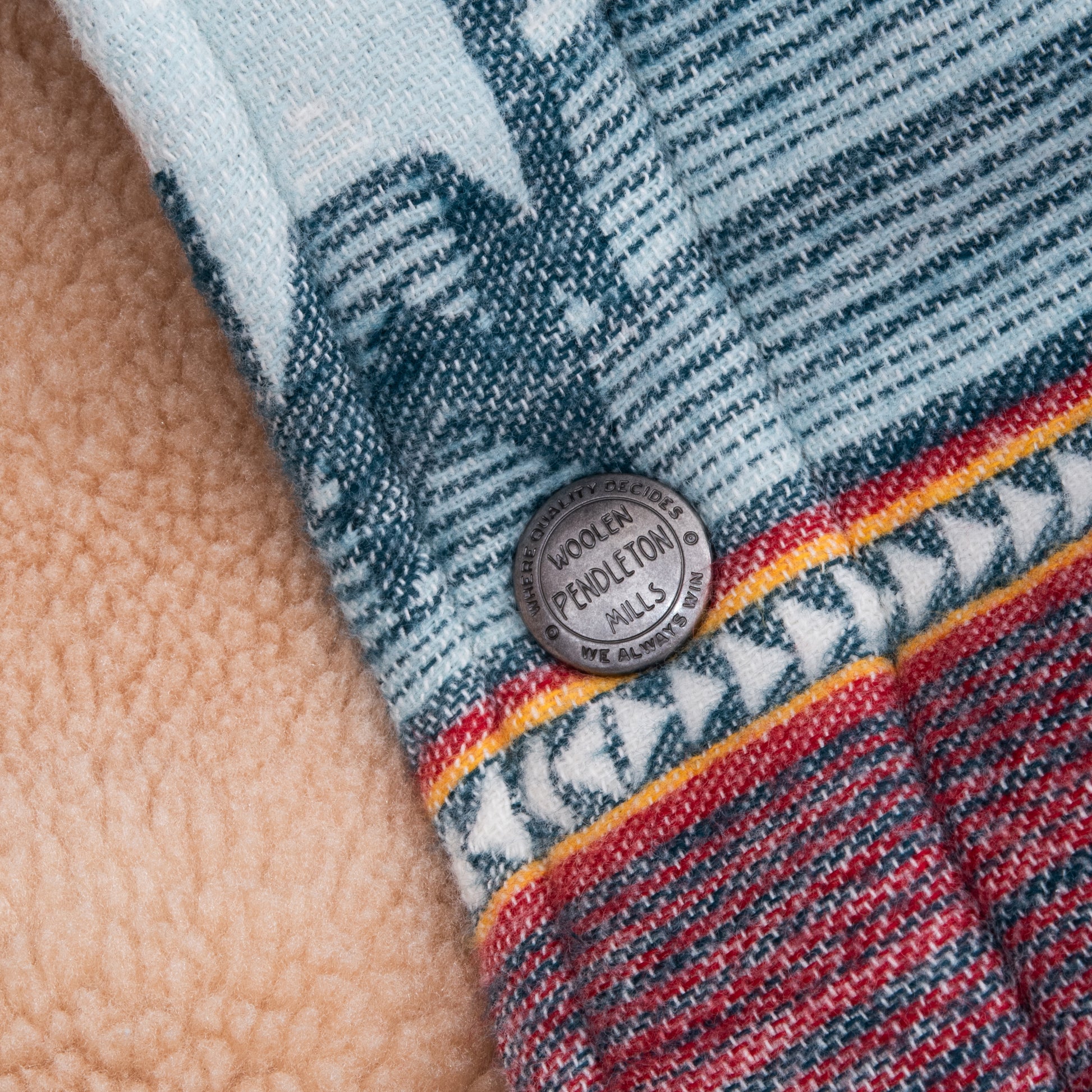 Bay City Sherpa Jacket - Saltillo Stripe