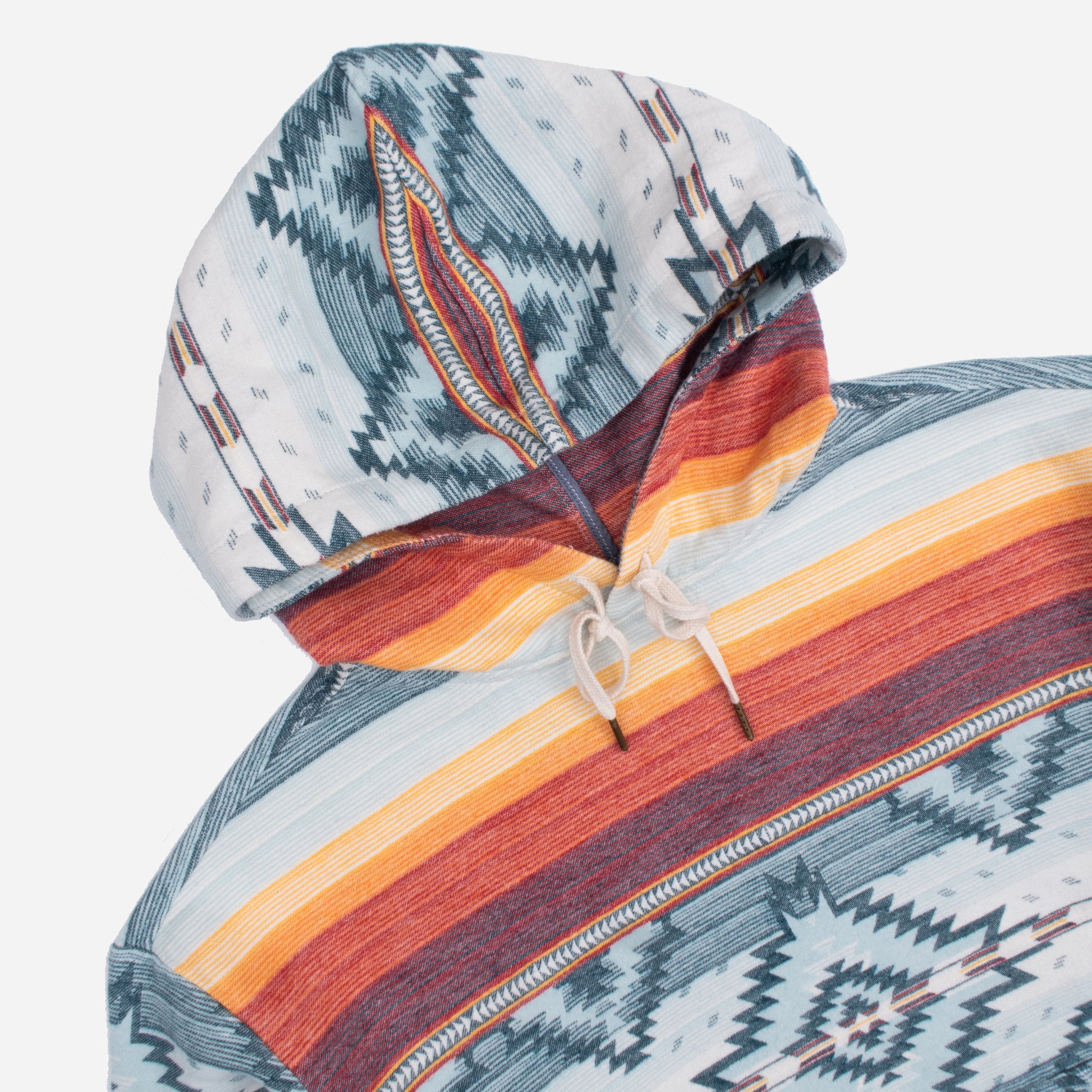 Chamois Beach Hoodie - Saltillo Stripe