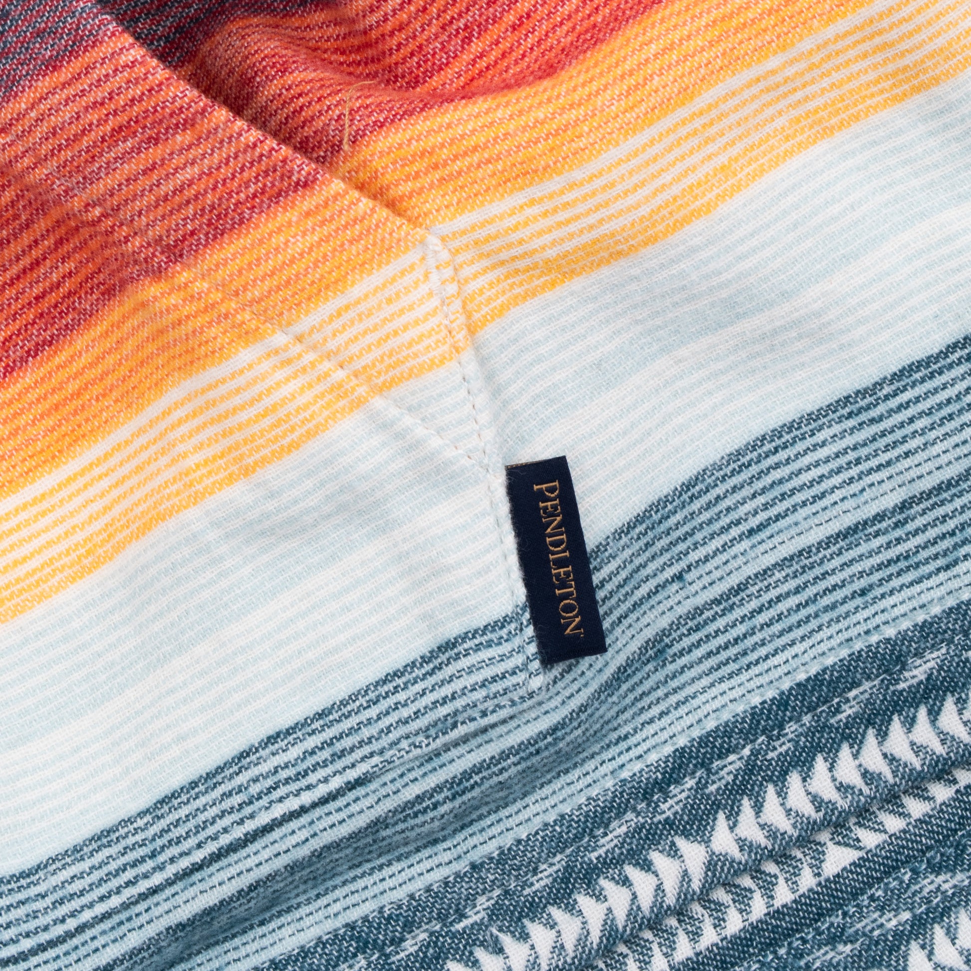 Chamois Beach Hoodie - Saltillo Stripe