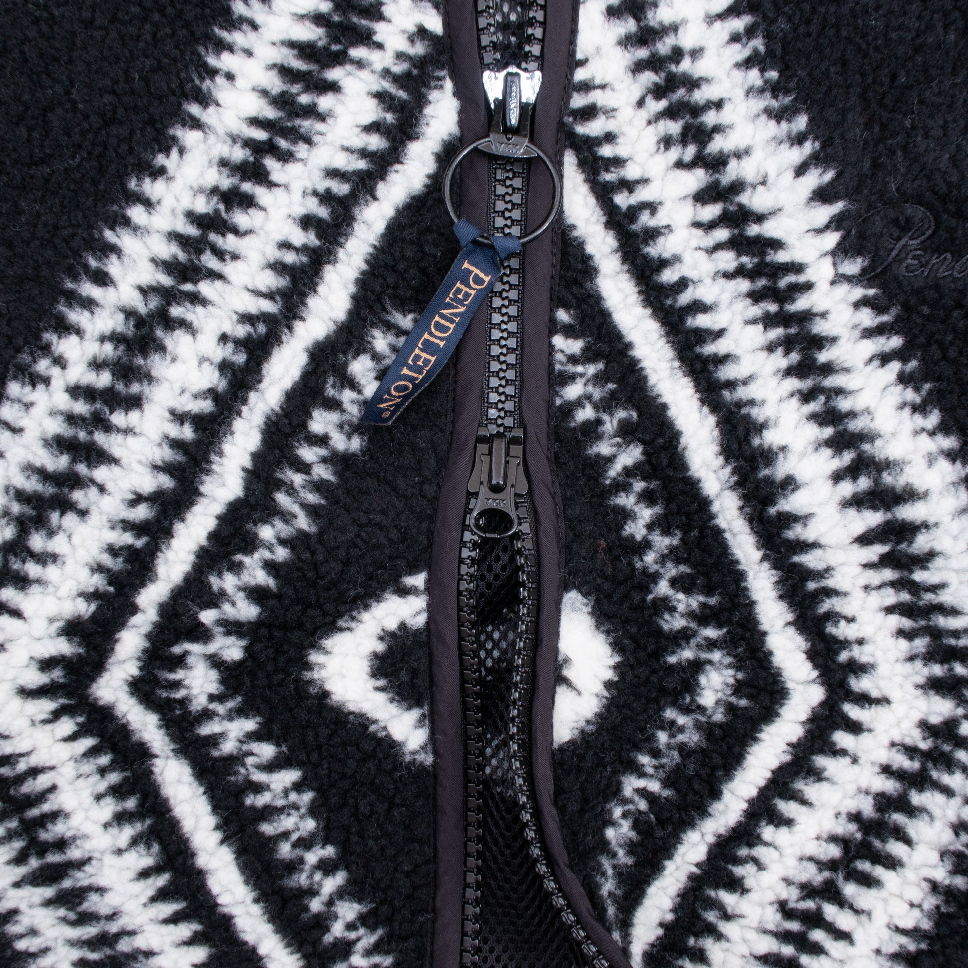 Jacquard Sherpa Fleece Jacket - Los Ojos