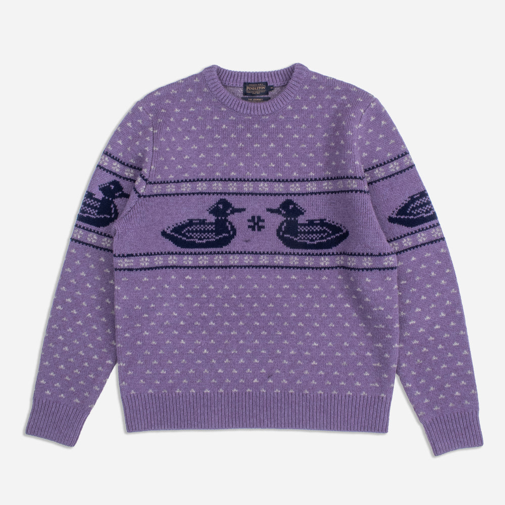 Women's Duck Sweater - Purple