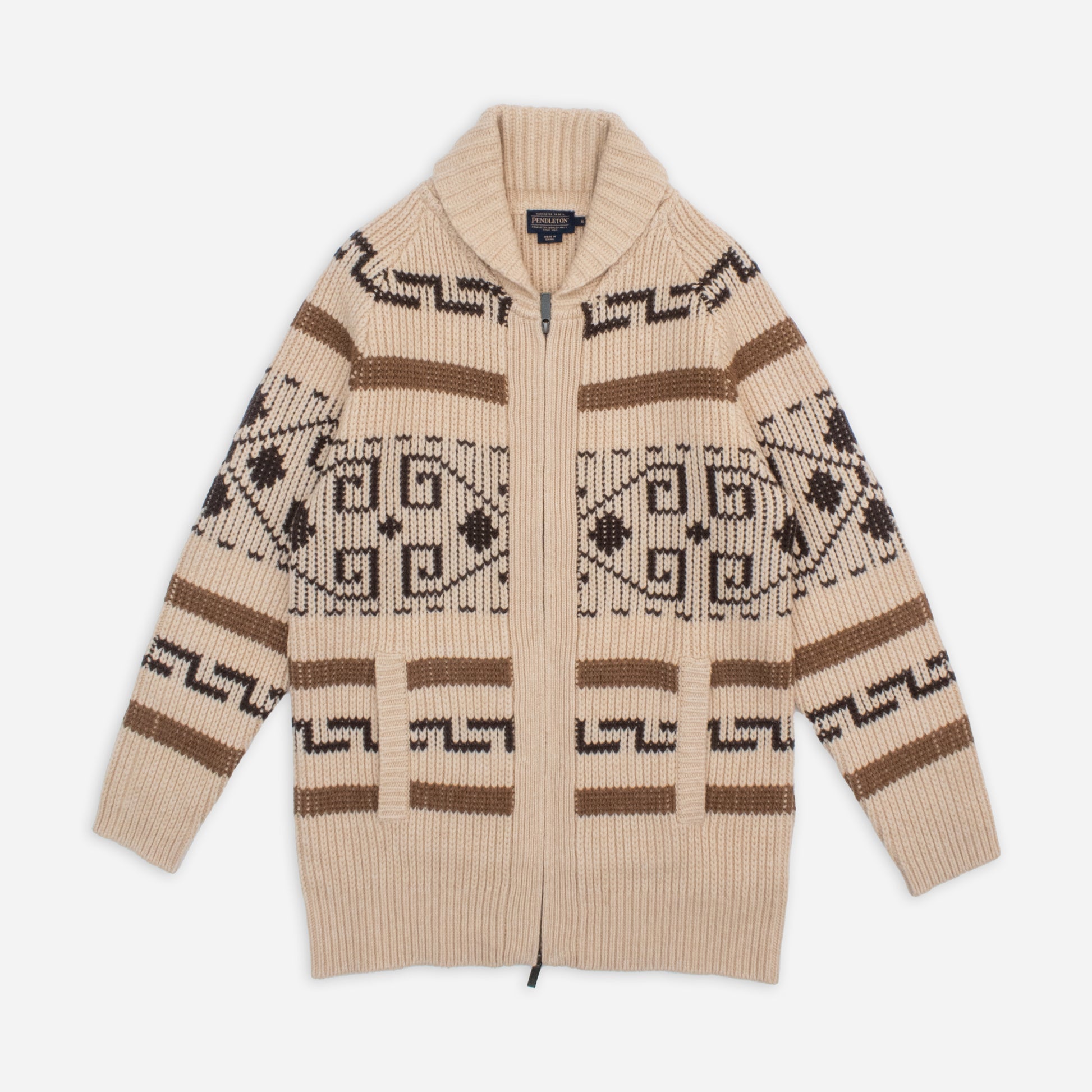Womens Westerley Cardigan - Tan/Brown Multi
