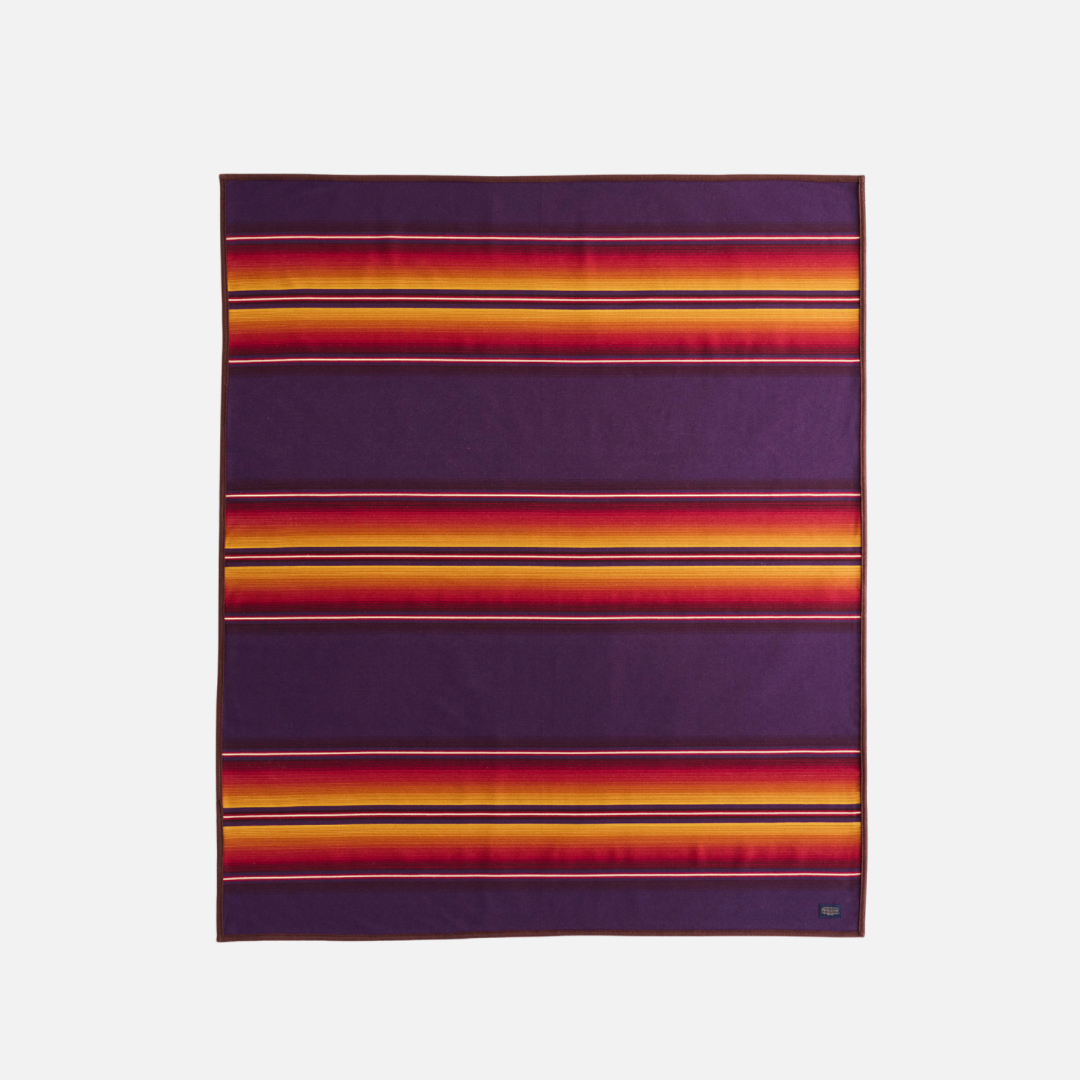 Serape Robe - Purple