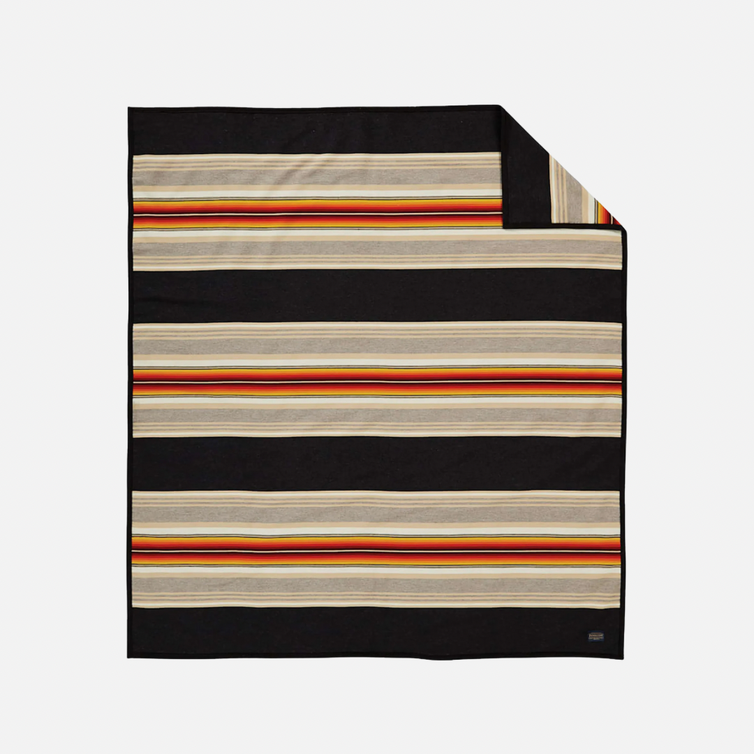 Serape Robe - Black