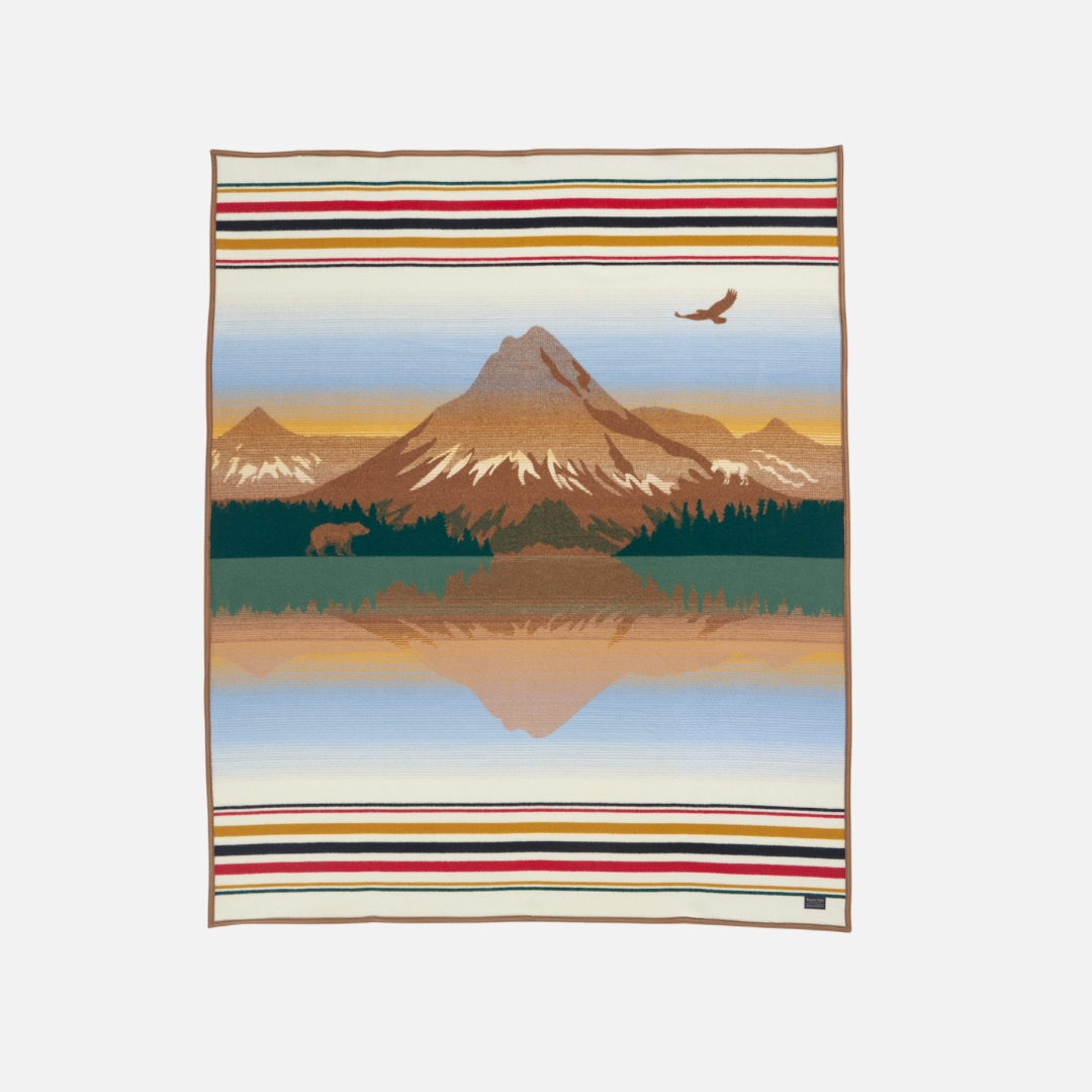 Jacquard Blanket - Glacier Peaks