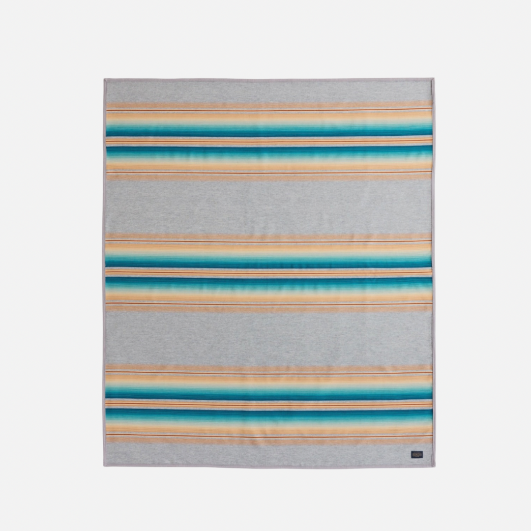 Serape Robe - Grey