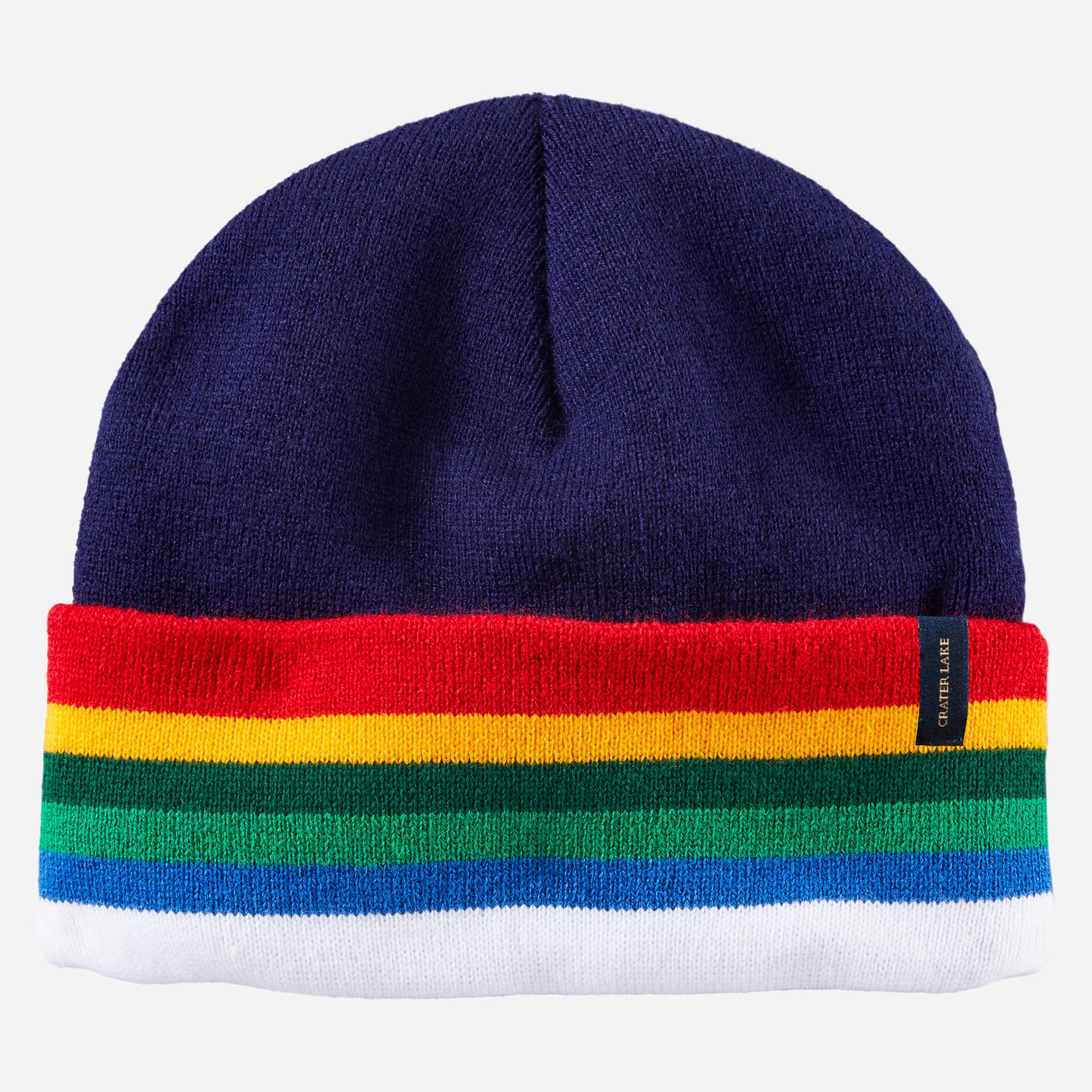National Park Stripe Beanie - Crater Lake