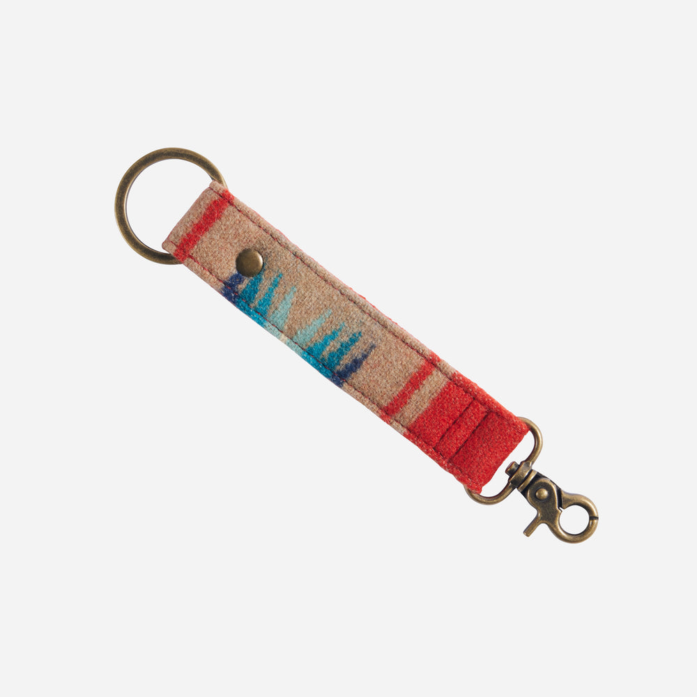 Wool Key Fob - Harding Red