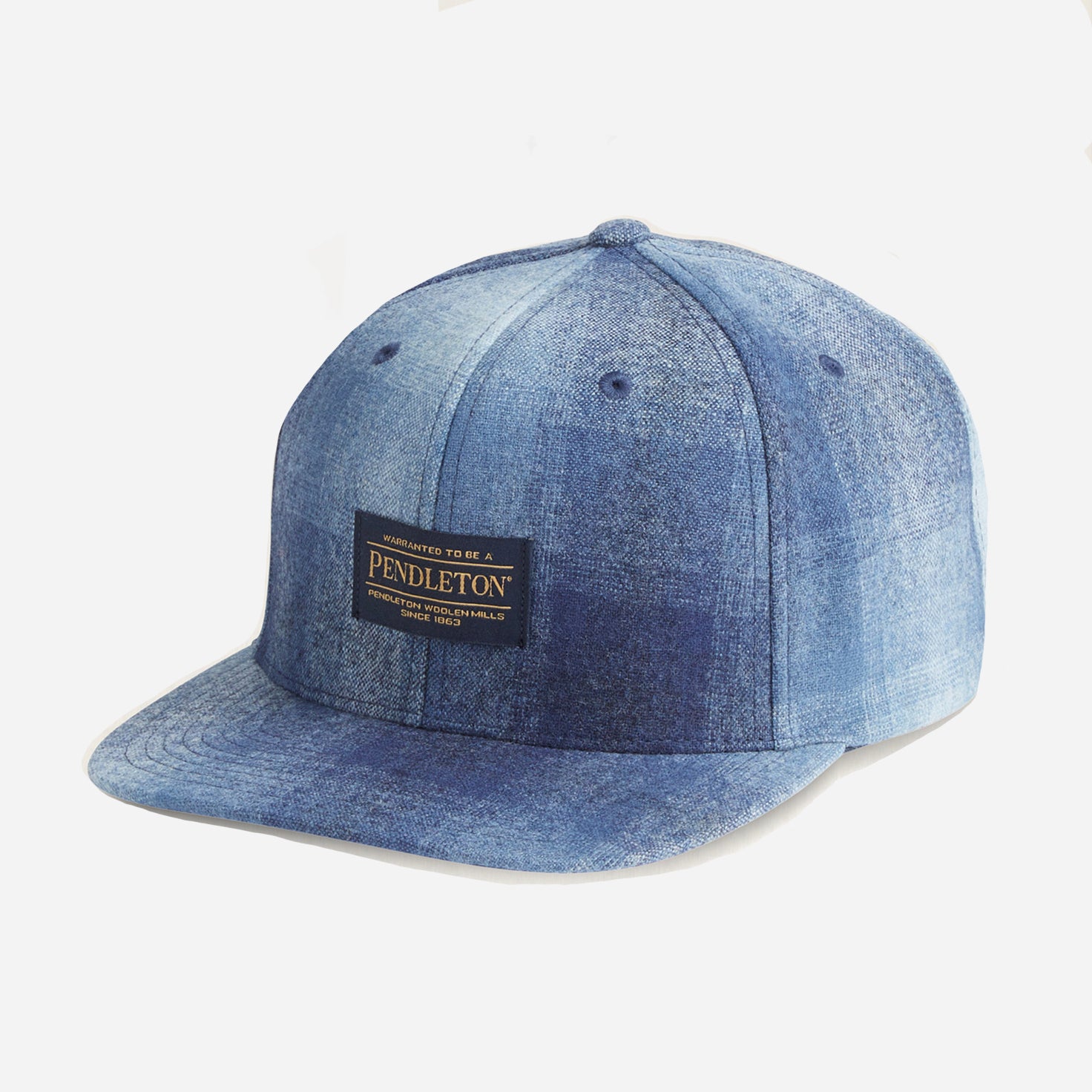 FLAT BRIM CAP NAVY MIX OMBRE PENDLETONEU Pendleton EU