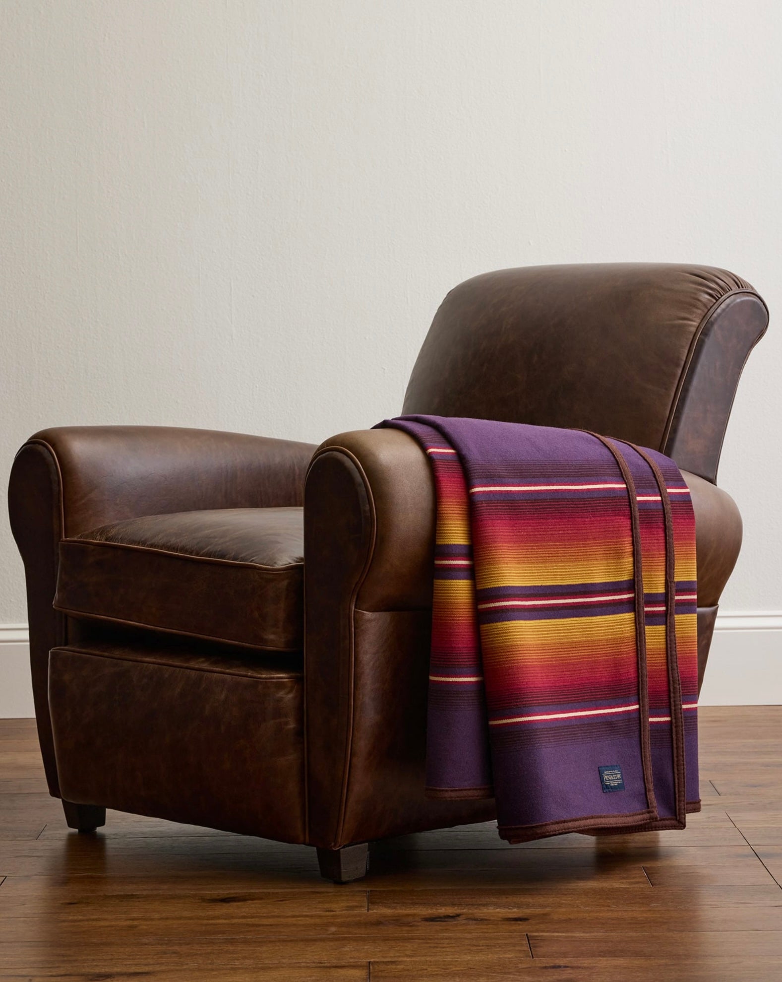 Serape Robe - Purple