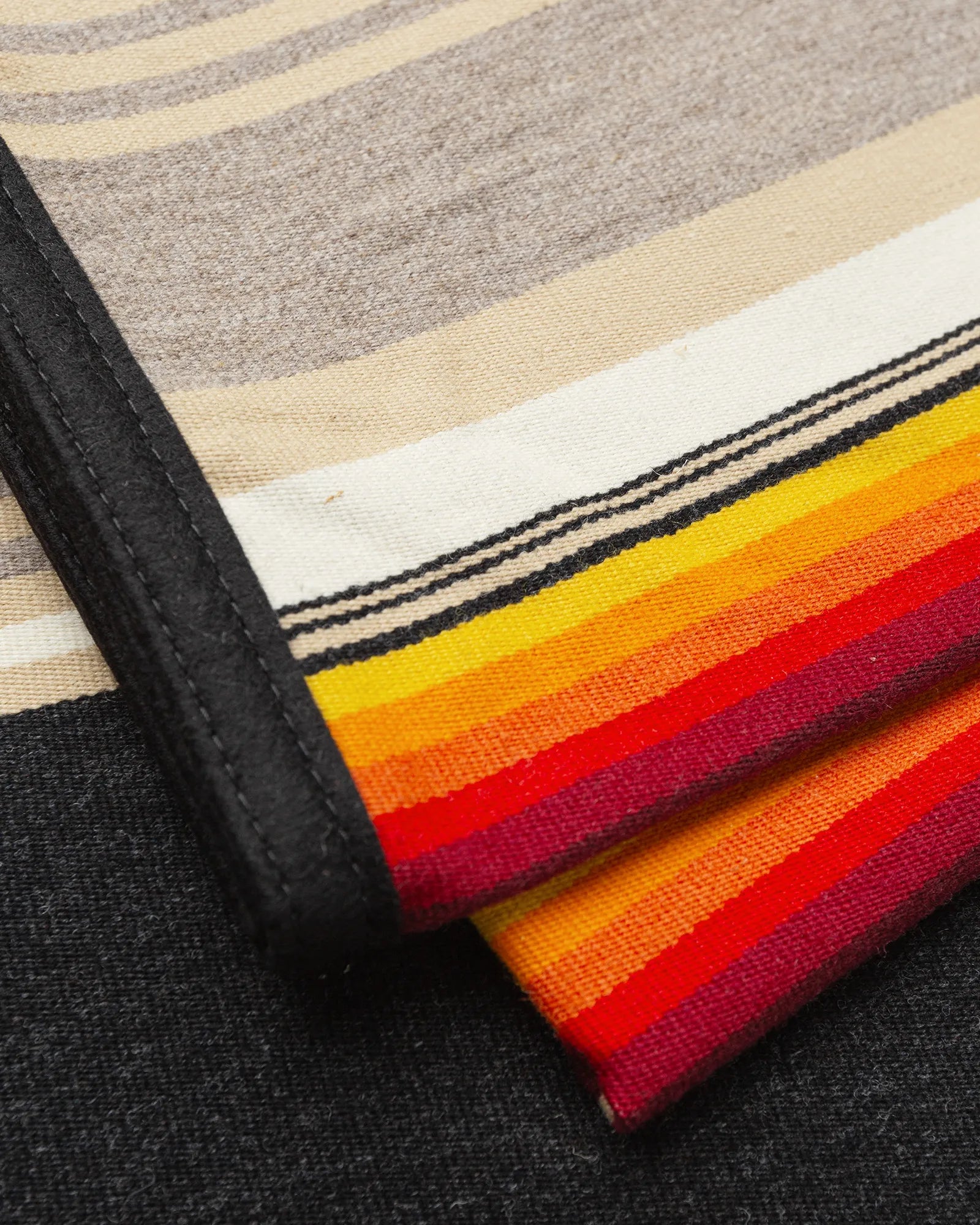 Serape Robe - Black