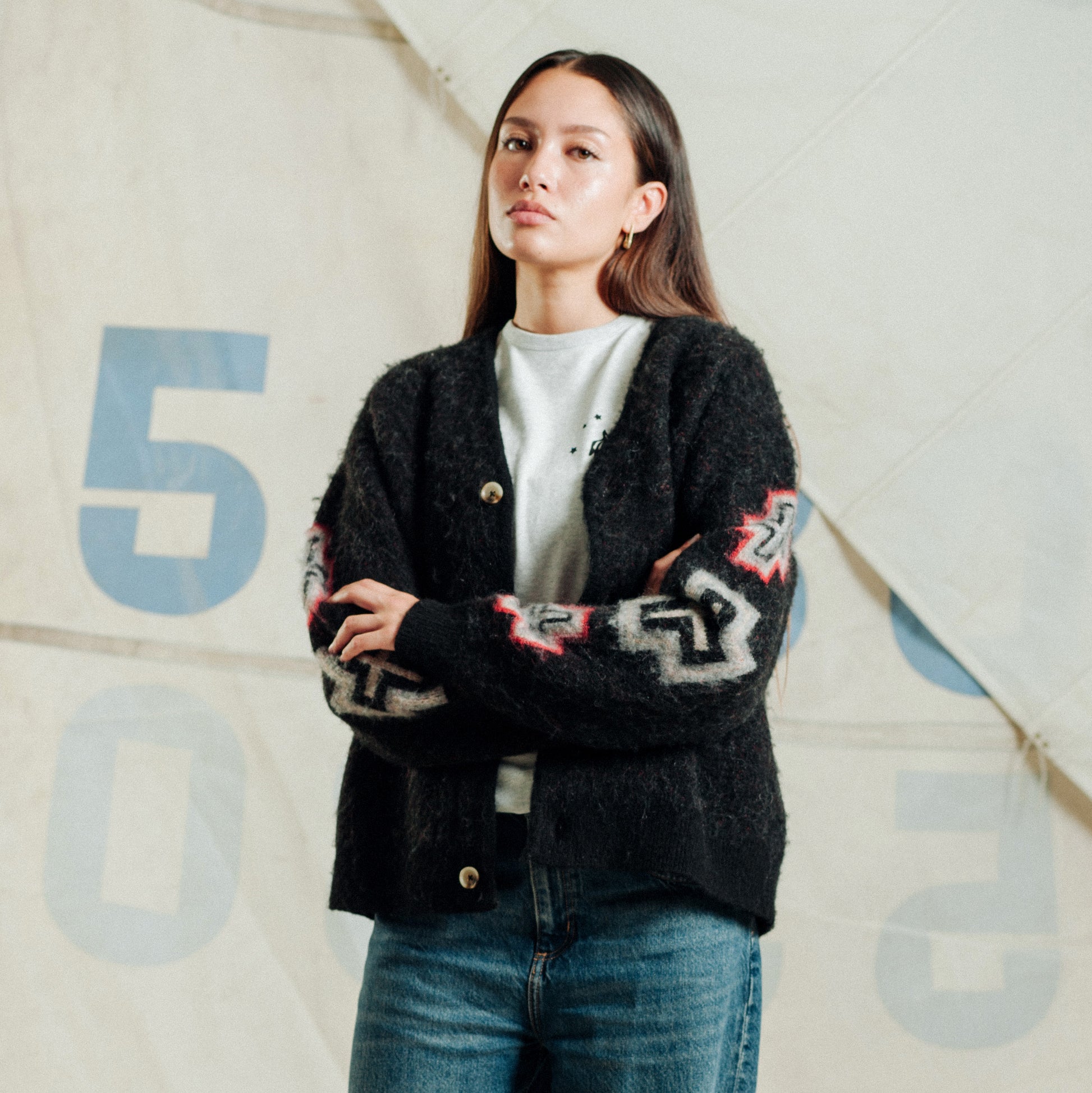 Women's Mohair Cardigan - San Miguel