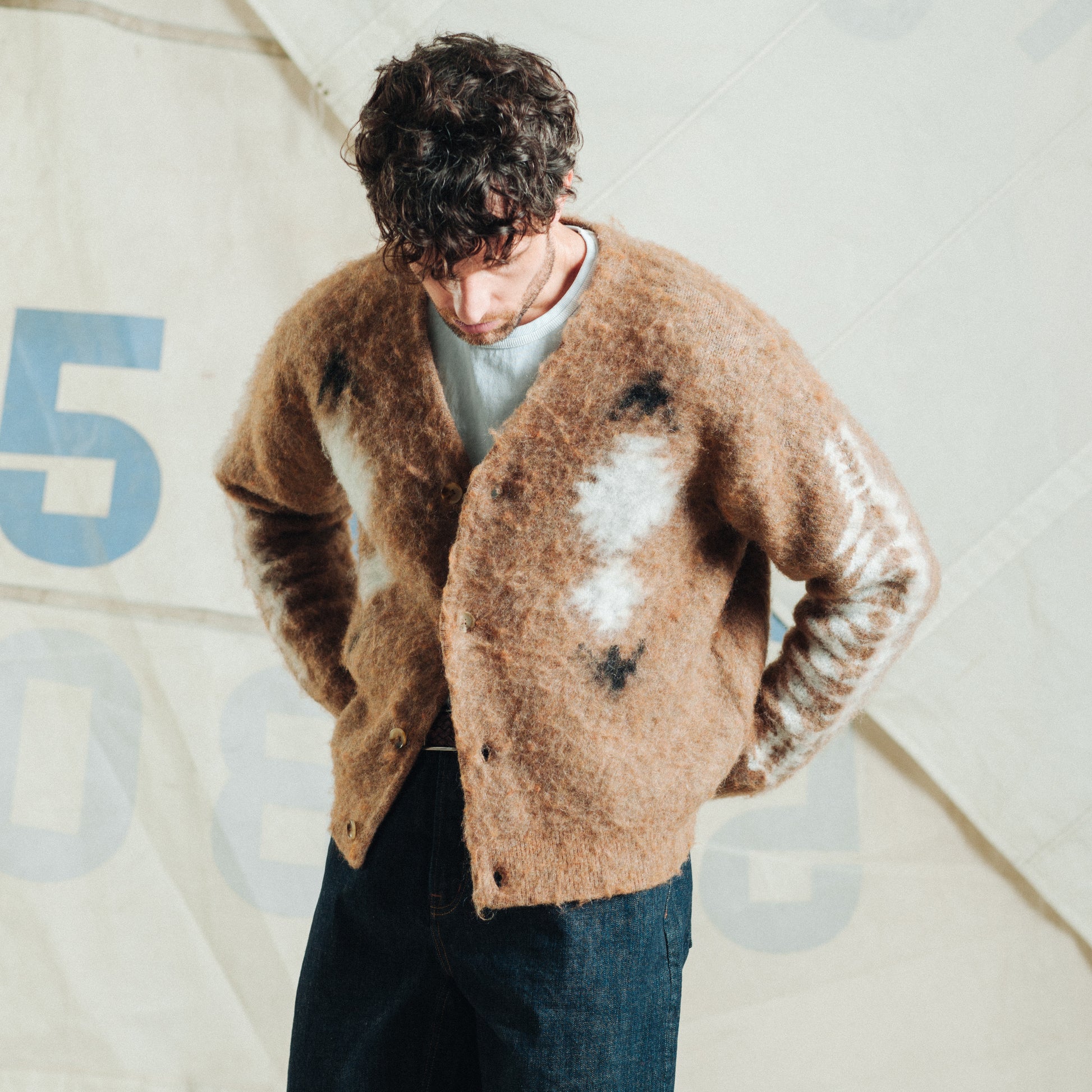 Mohair Cardigan - Spider Rock