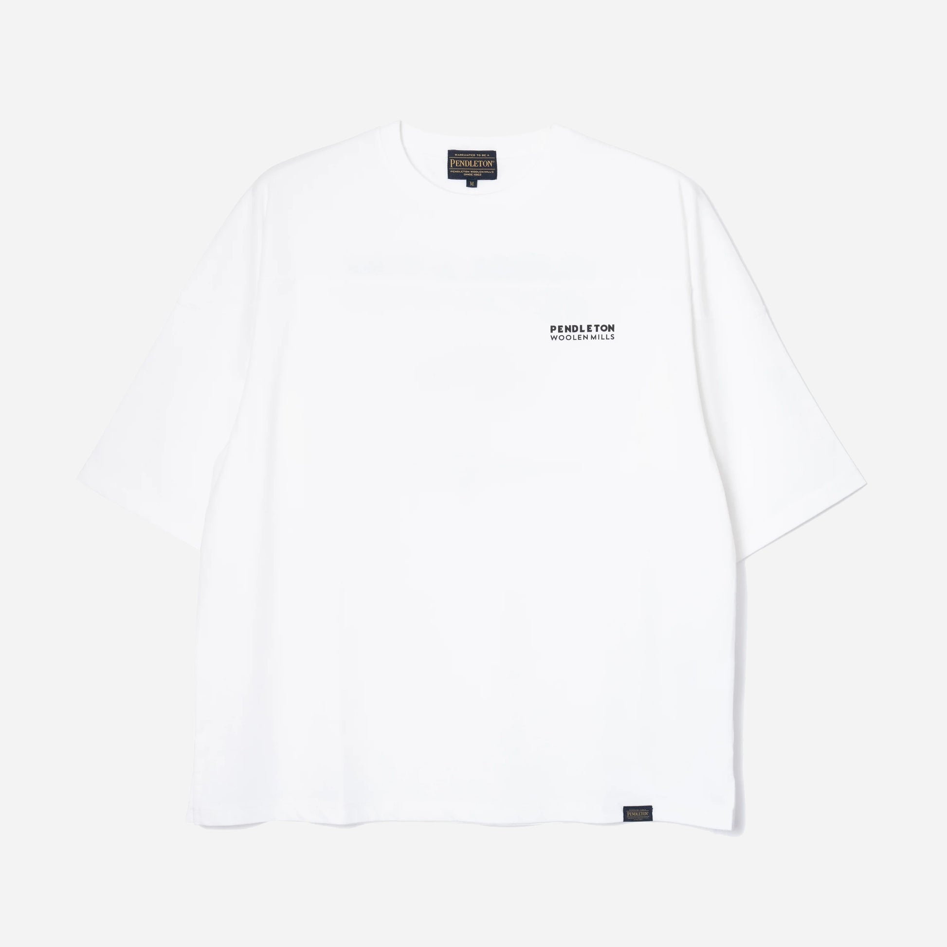 Garment Dye Football T-Shirt - Off White