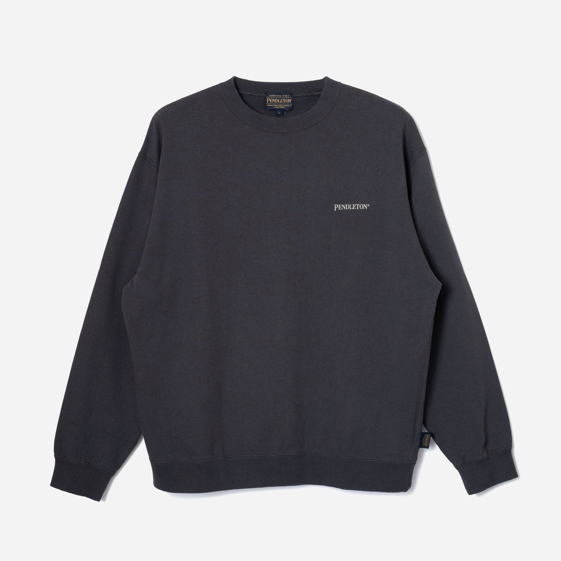 Back Print Sweatshirt - Slate Grey