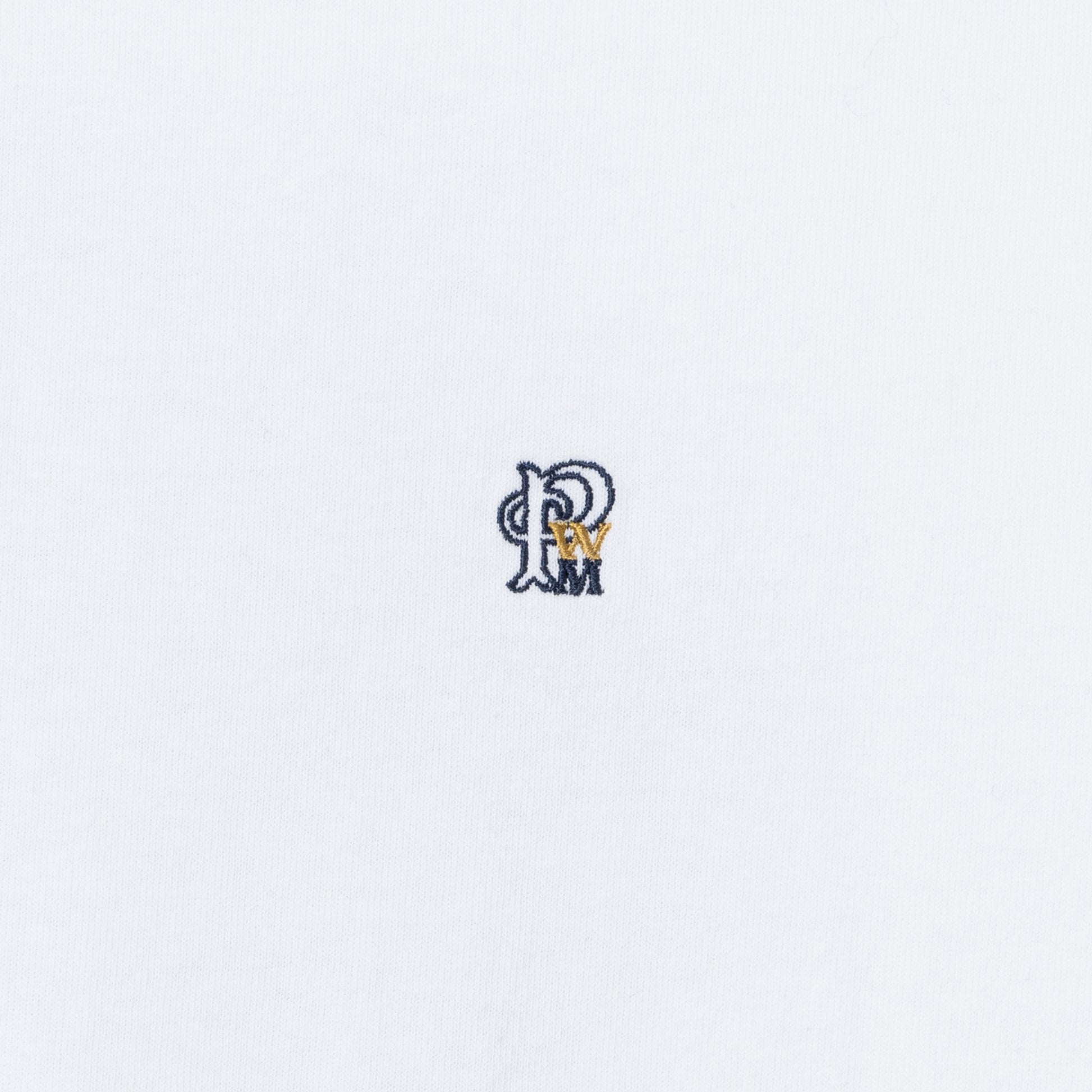 Logo Print T-shirt- Off White PWM