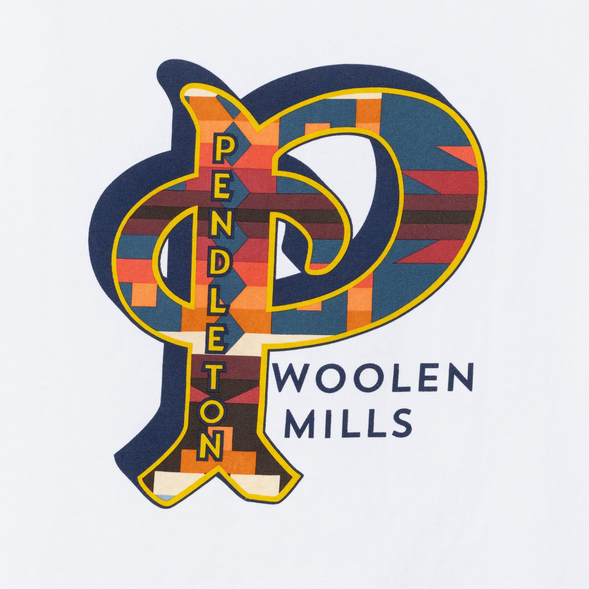 Logo Print T-shirt- Off White PWM