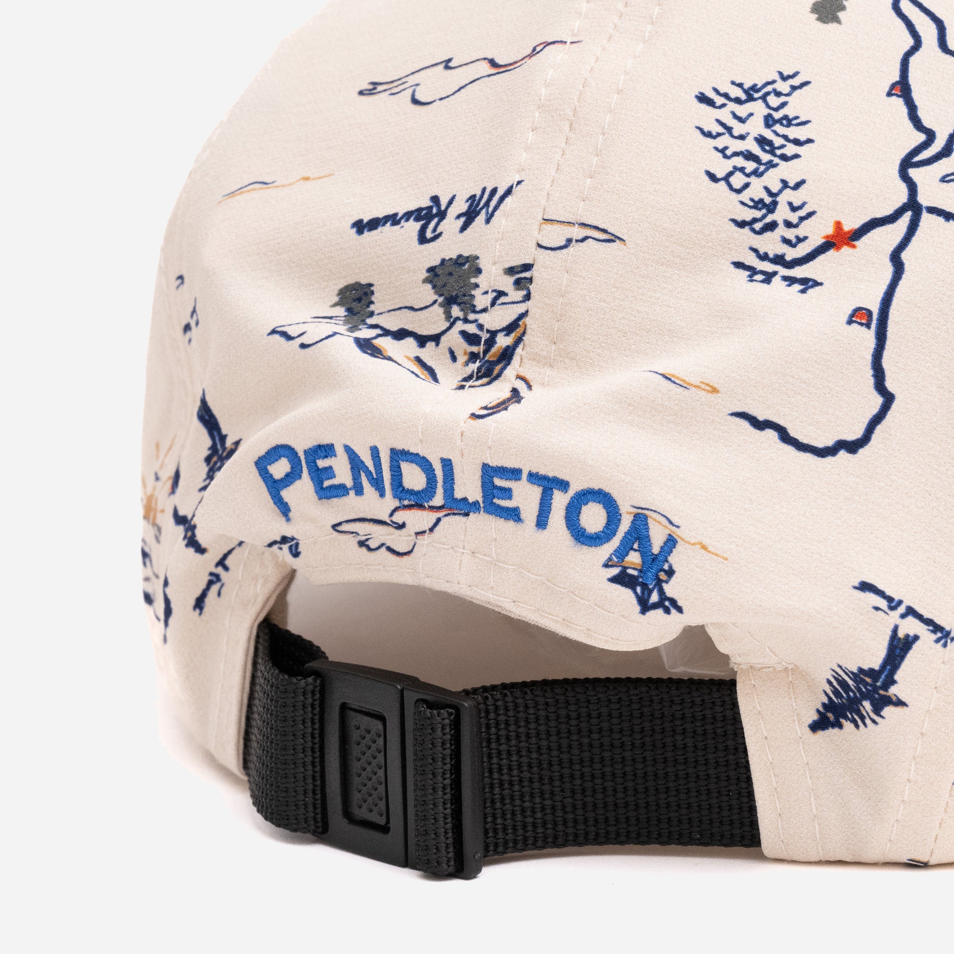 Jet Cap - Batik Floral Ecru