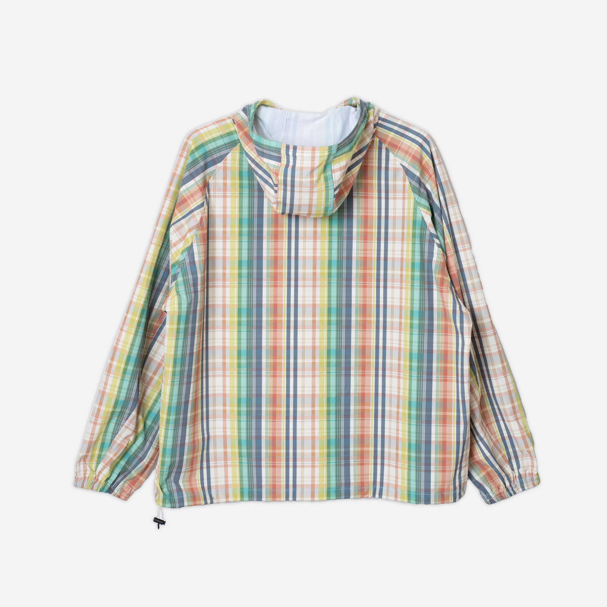 Popover Anorak - Green/Ivory Madras