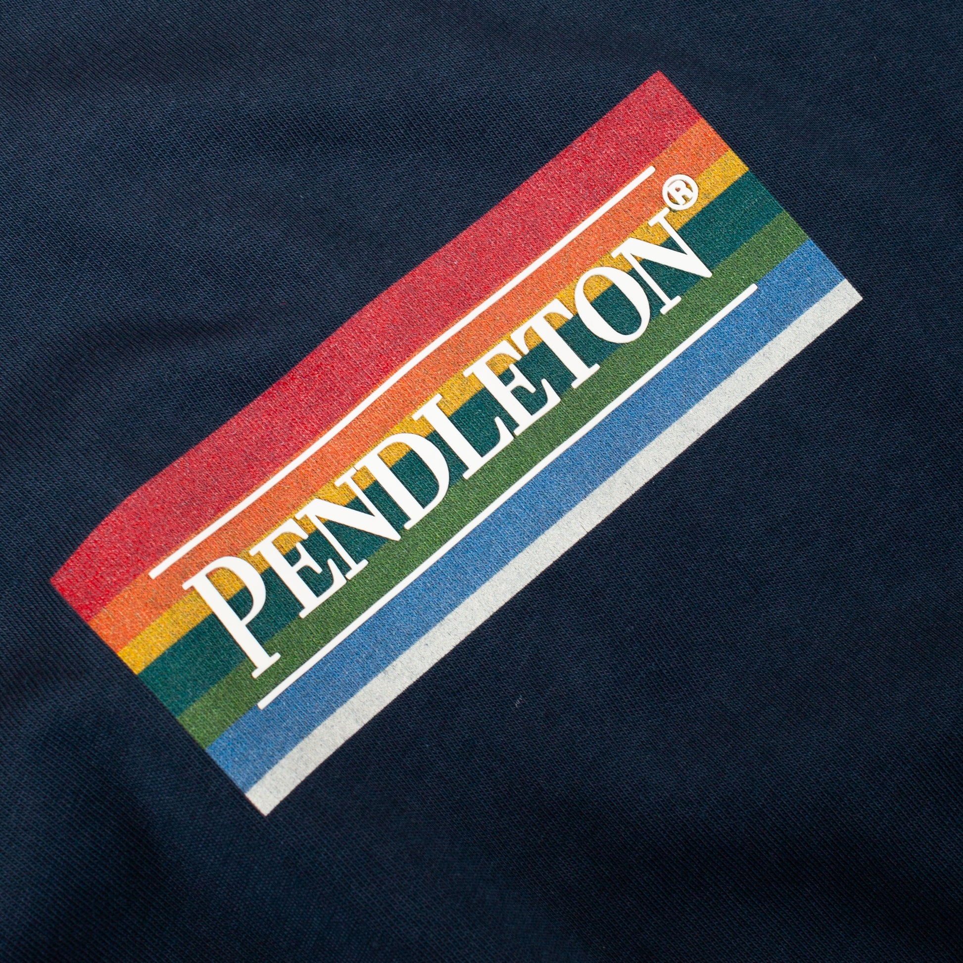 T-shirt Box - Bleu marine/Cratère Lake