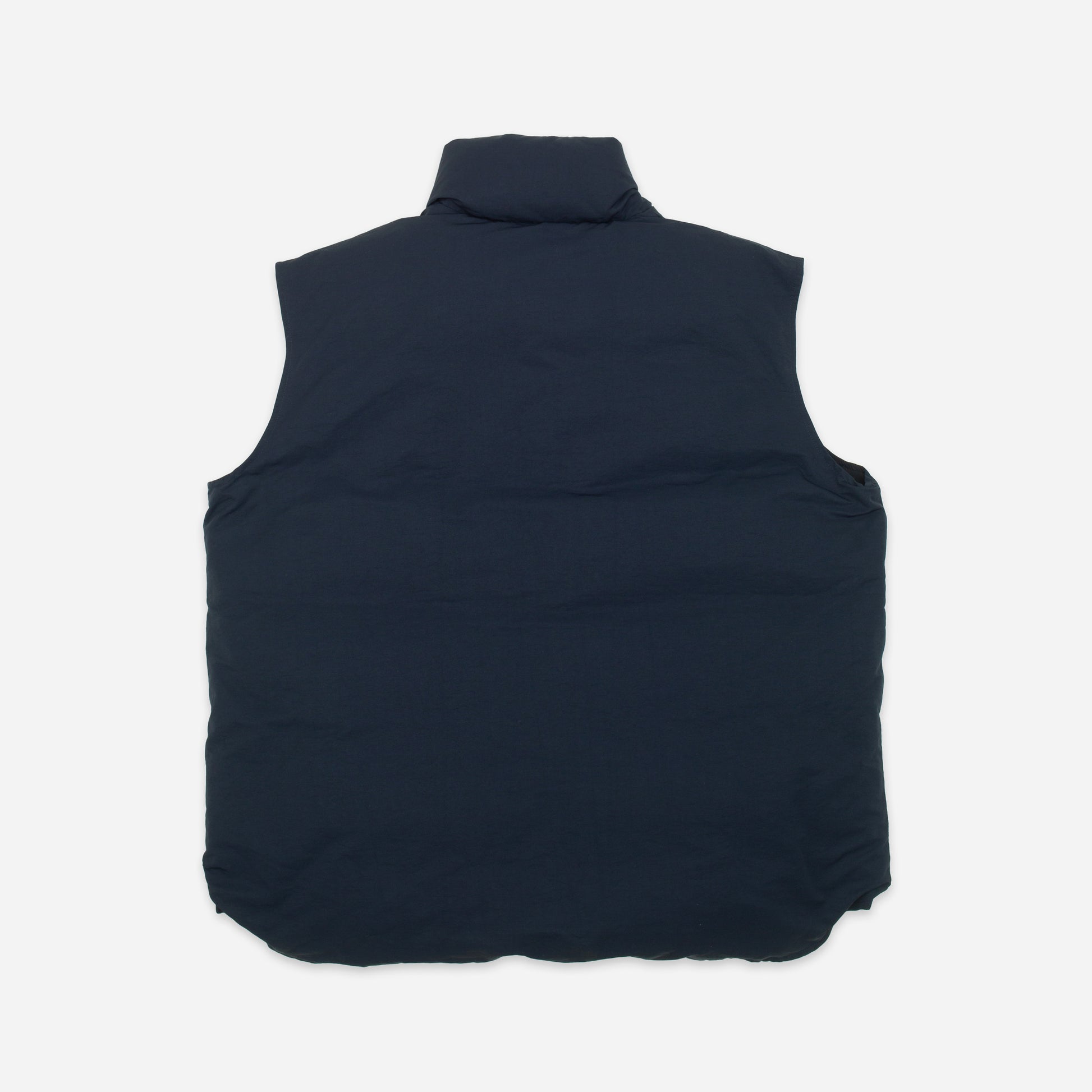 Flat Face Down Vest - Navy