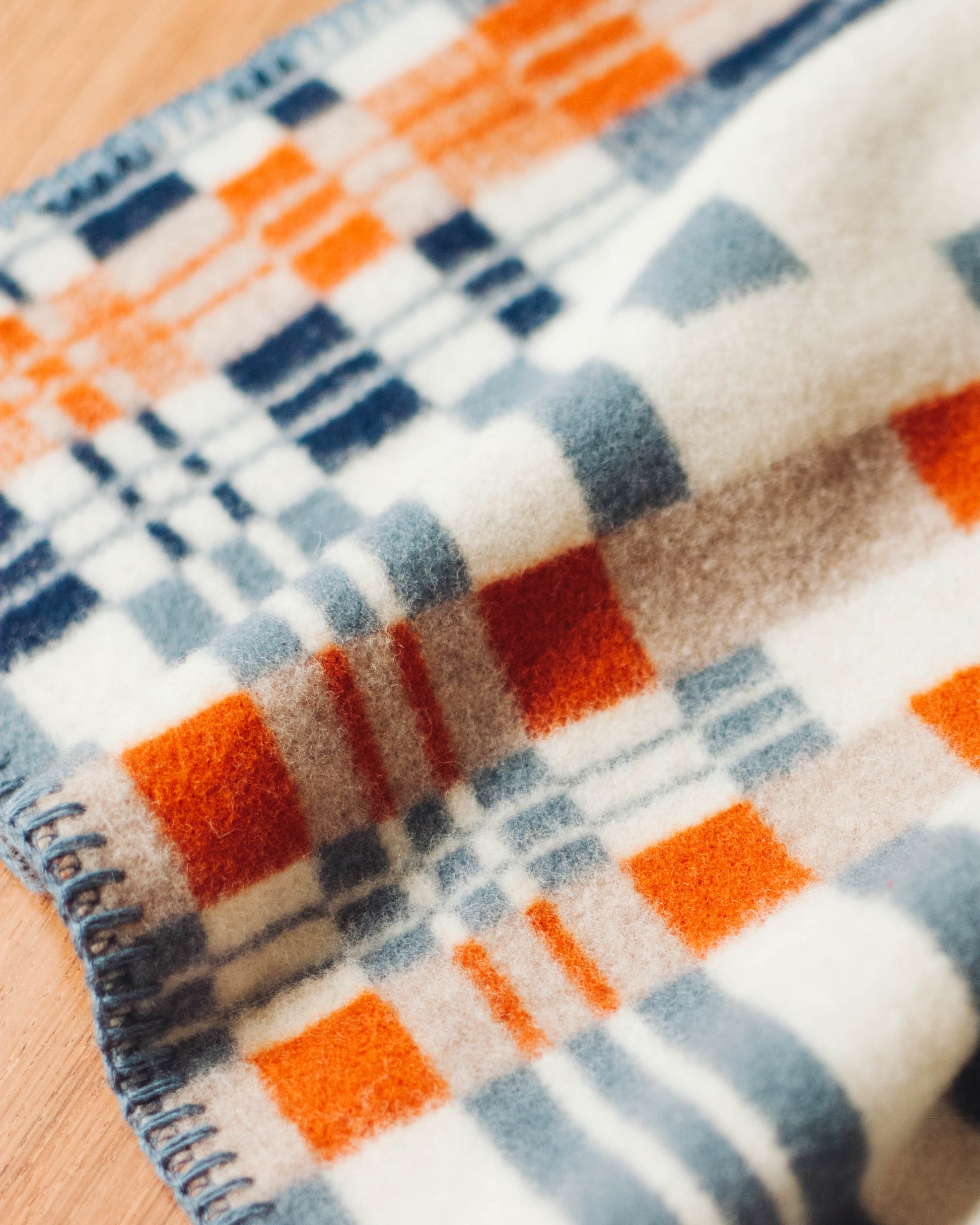 Jacquard Blanket - Blue Ridge