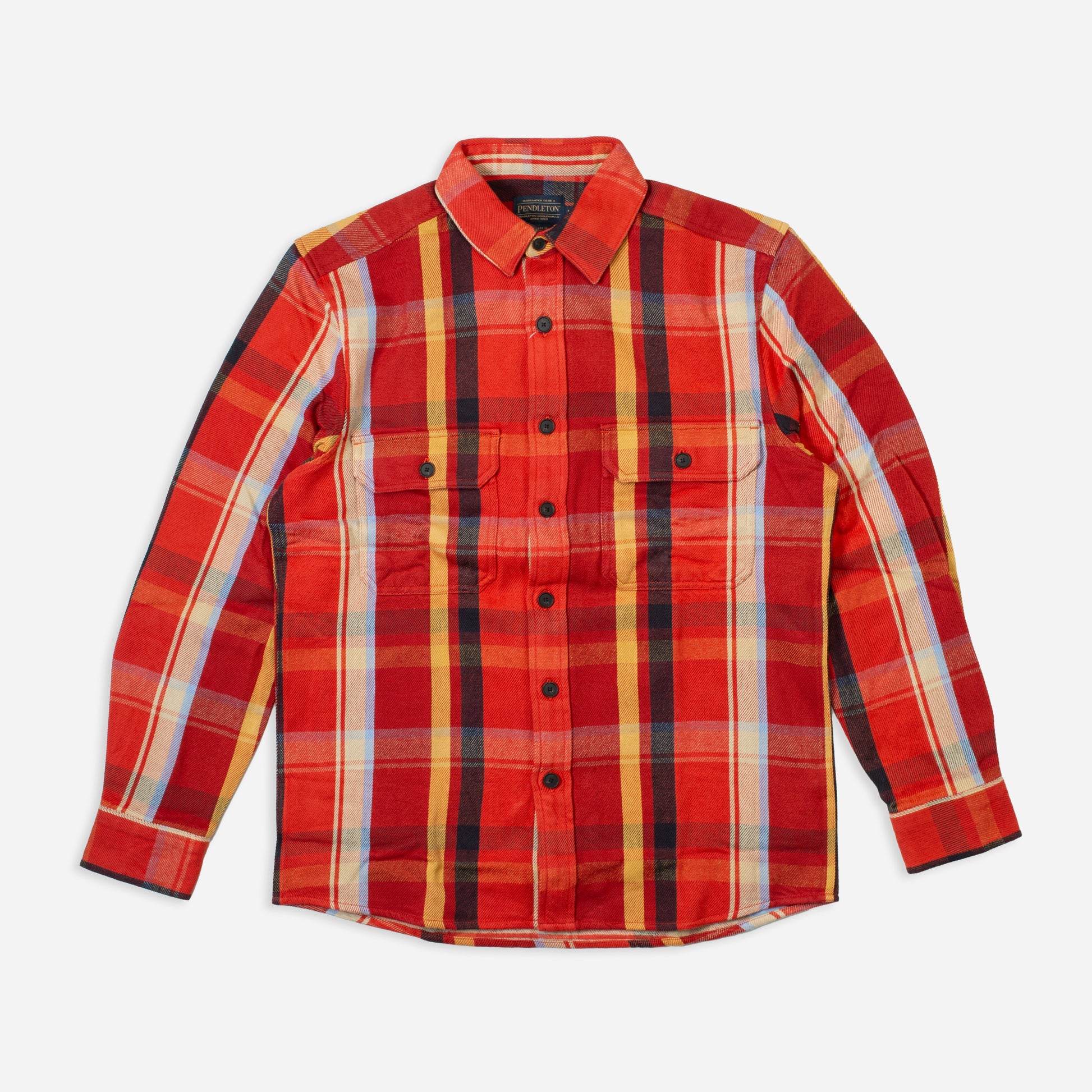 Chemise en flanelle Arcadia - Plaid rouge
