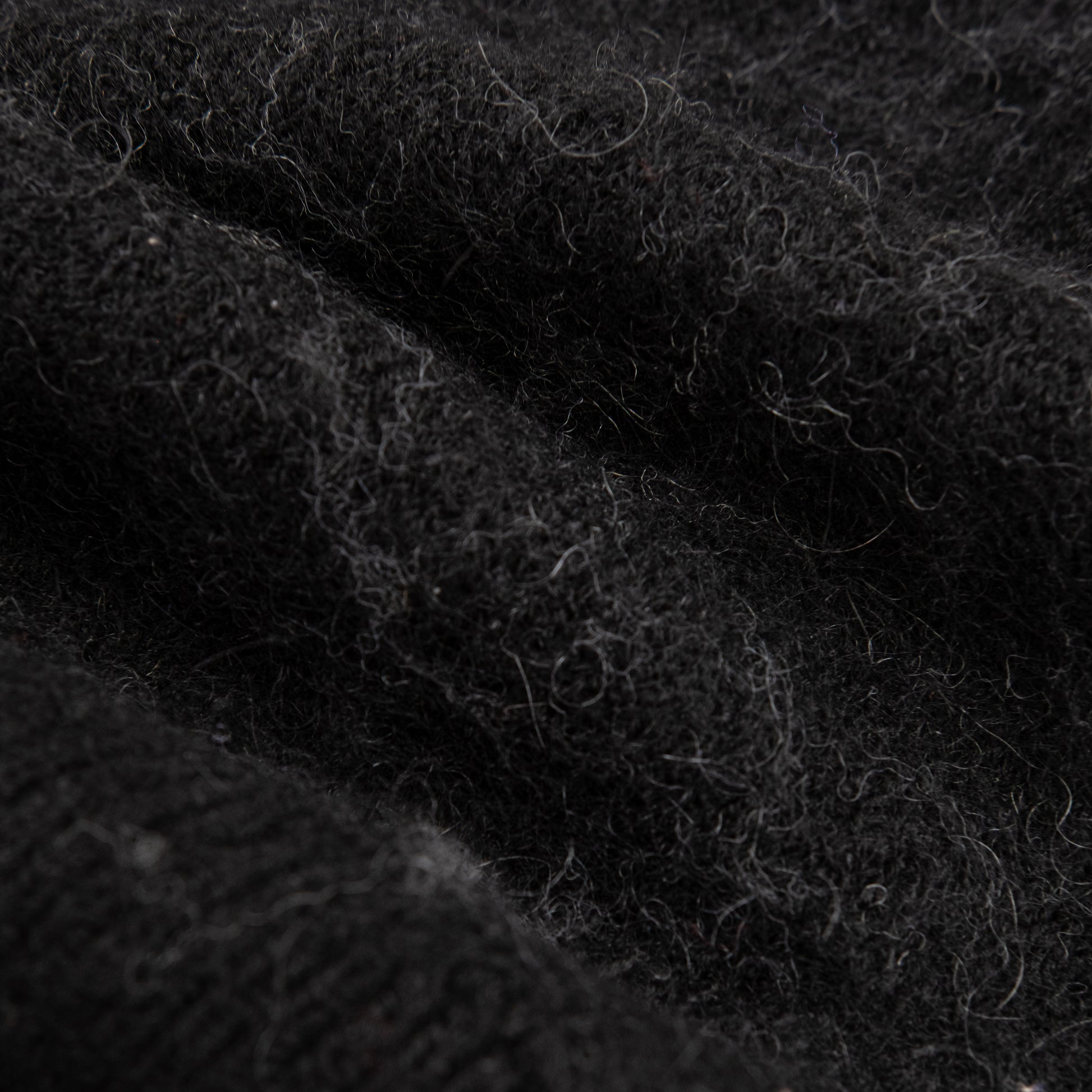 Mohair Cardigan - Los Ojos Black