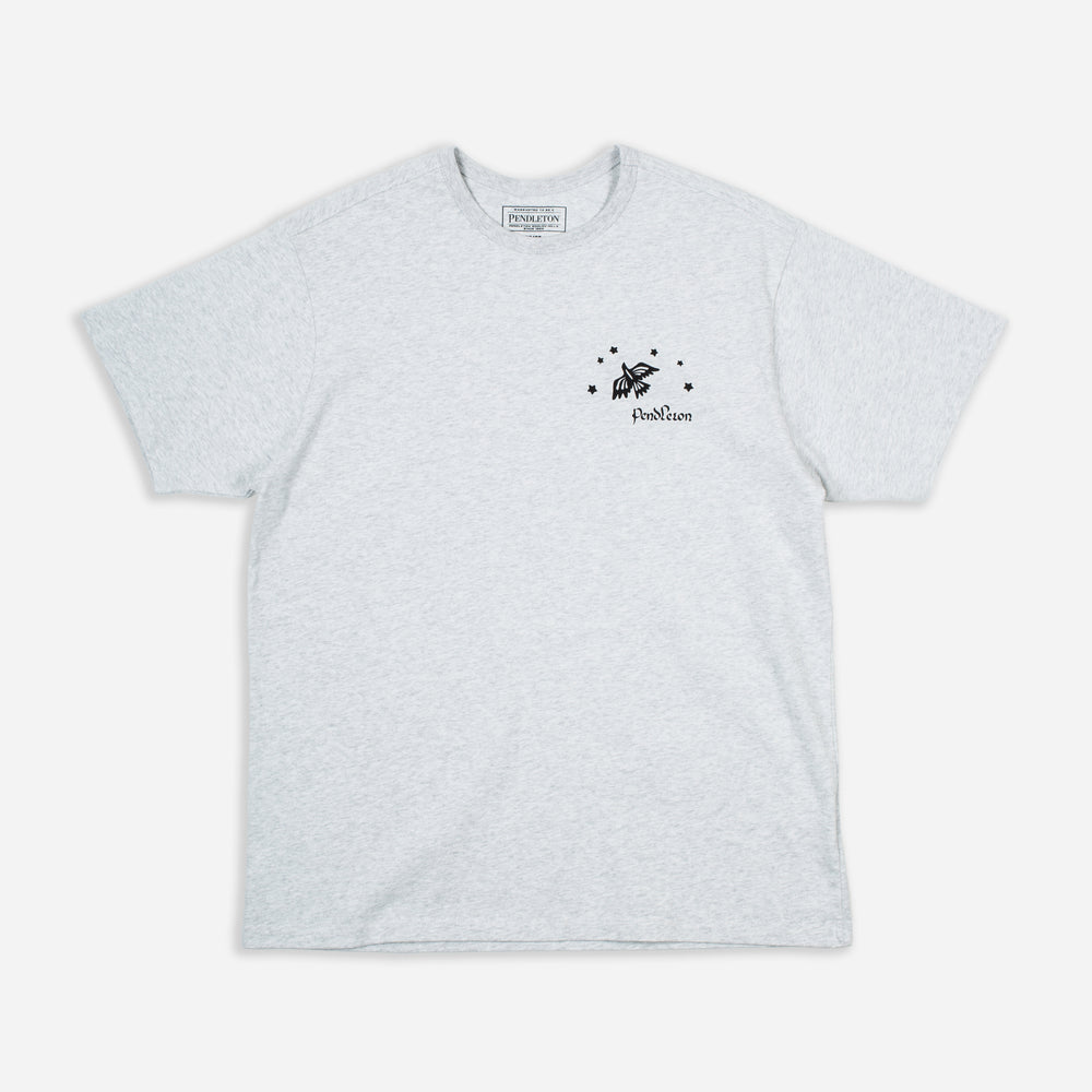 Star Bird T-Shirt - Heather Grey