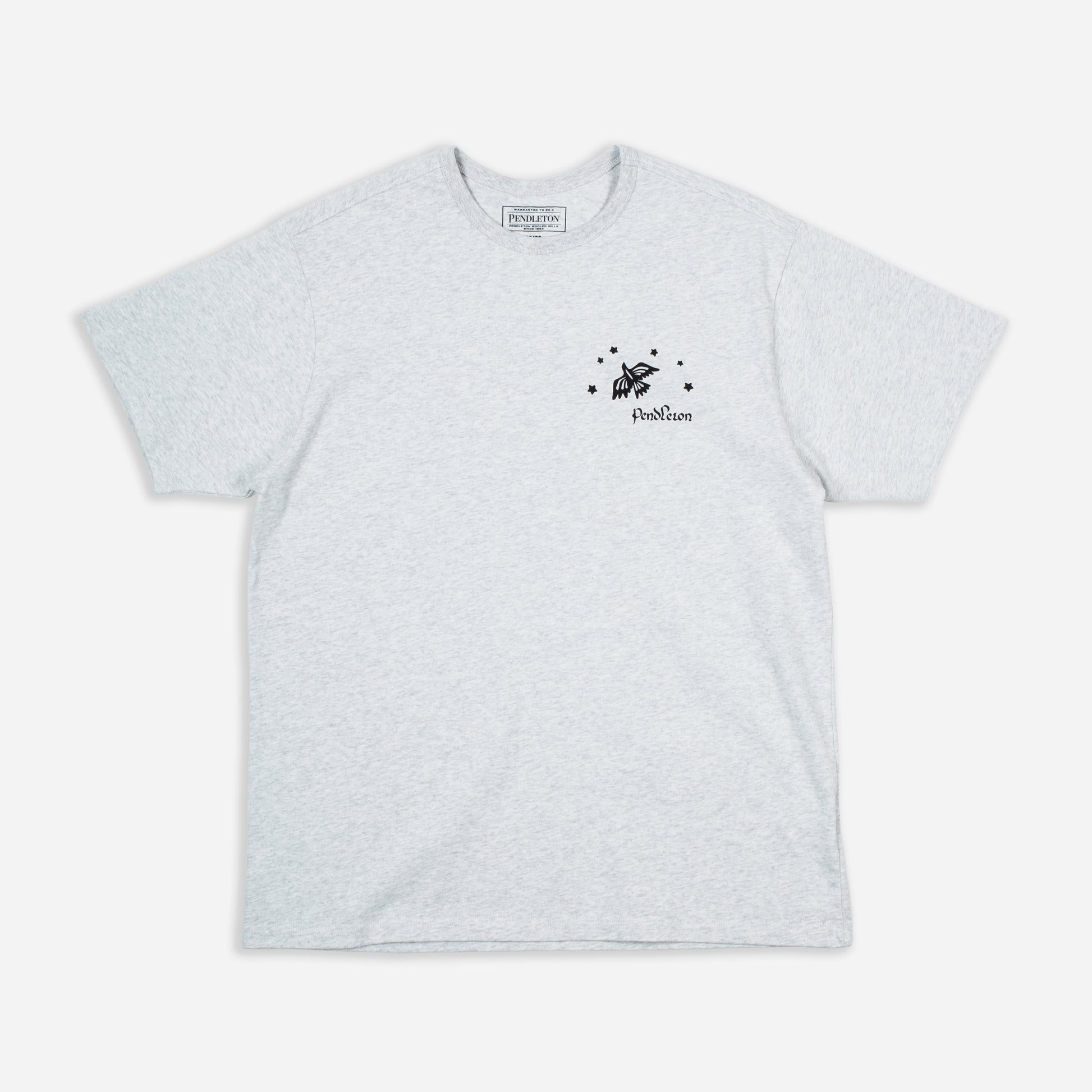 Star Bird T-Shirt - Heather Grey