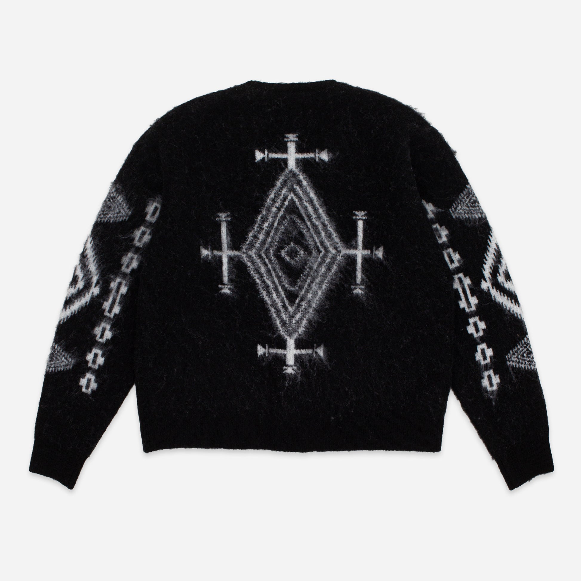 Mohair Cardigan - Los Ojos Black